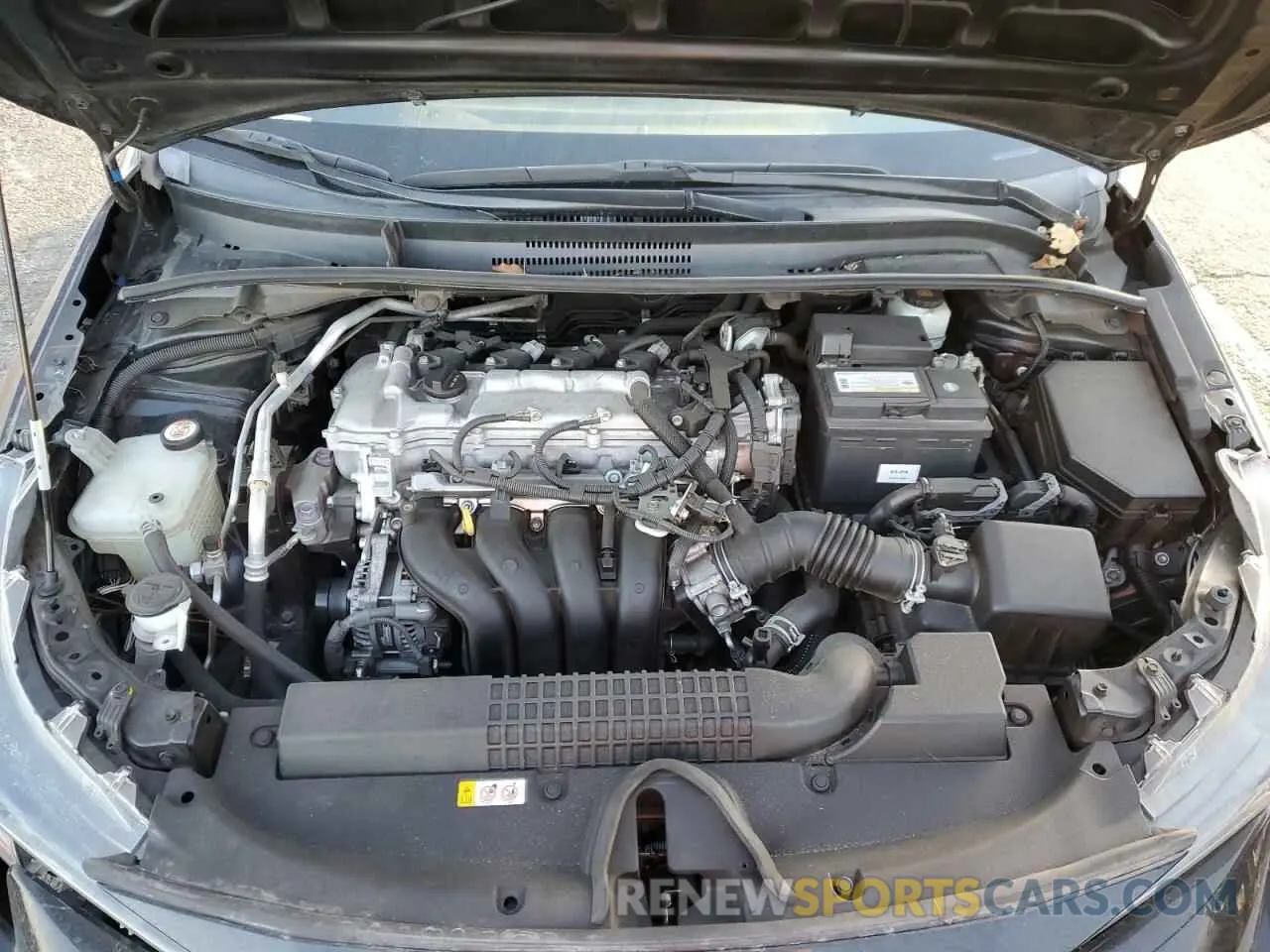 11 fotografías del automóvil dañado 5YFEPRAE9LP144589 TOYOTA COROLLA 2020