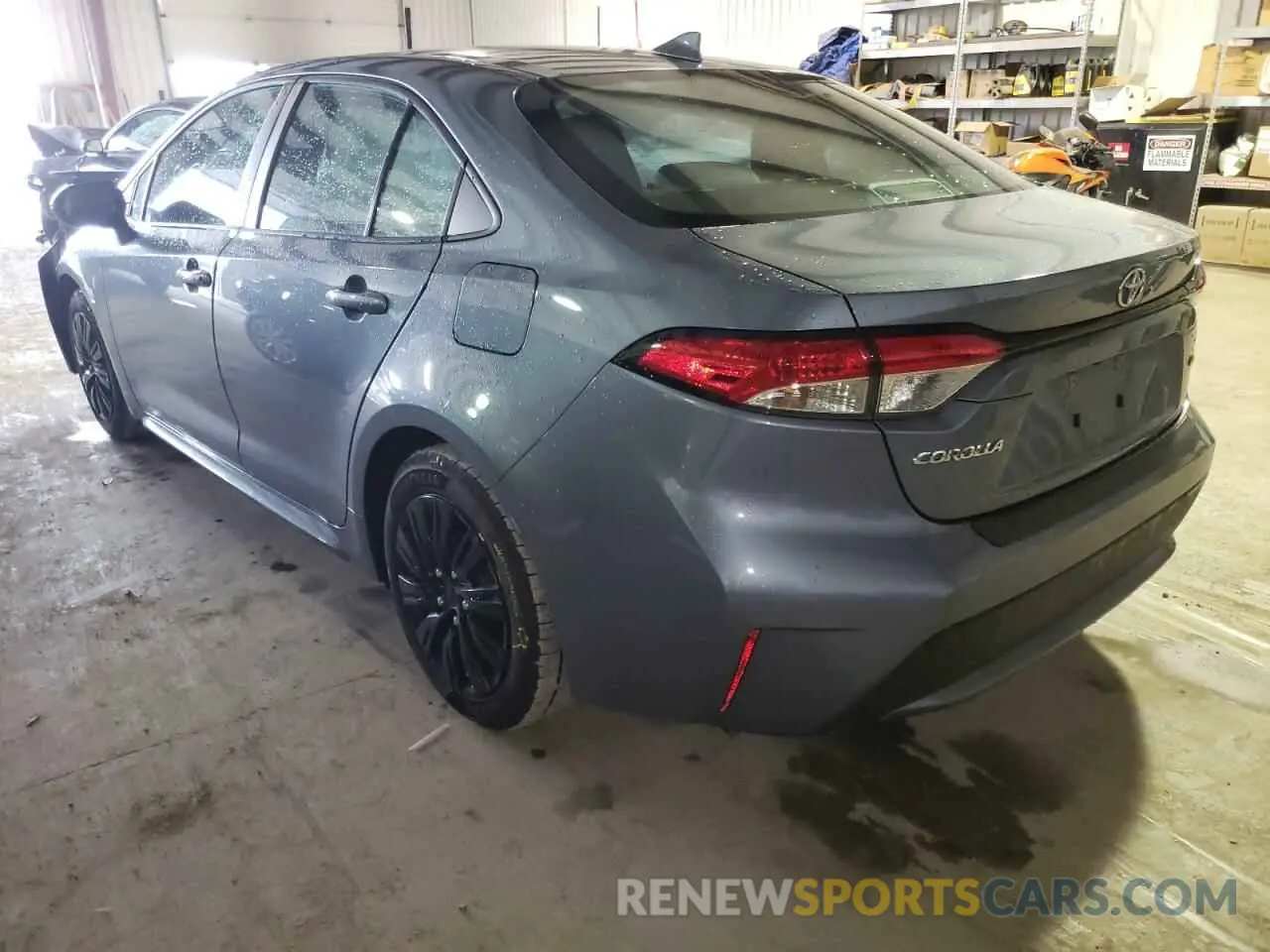 3 fotografías del automóvil dañado 5YFEPRAEXLP011629 TOYOTA COROLLA 2020