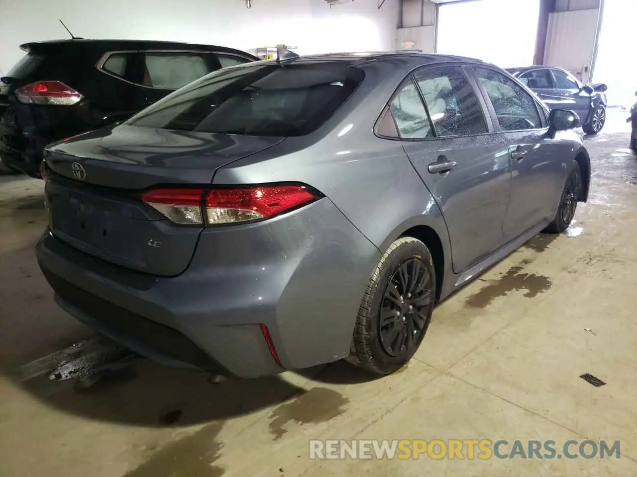 4 fotografías del automóvil dañado 5YFEPRAEXLP011629 TOYOTA COROLLA 2020
