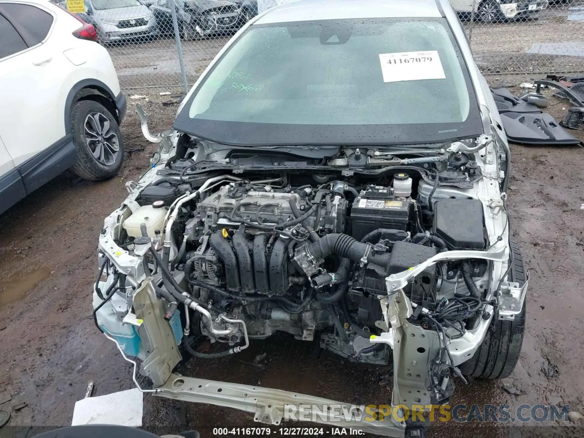 13 fotografías del automóvil dañado 5YFEPRAEXLP013963 TOYOTA COROLLA 2020