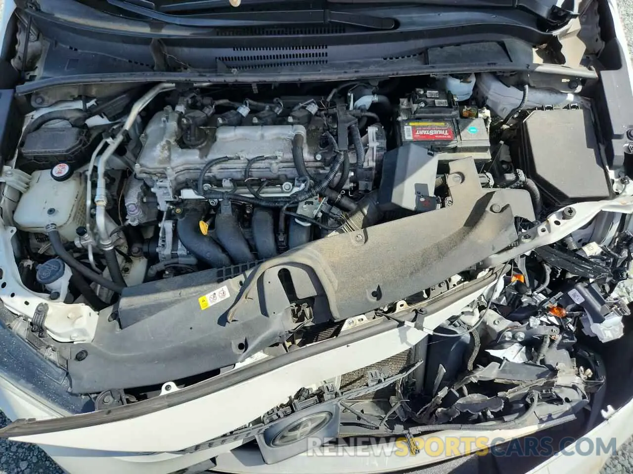 11 fotografías del automóvil dañado 5YFEPRAEXLP026972 TOYOTA COROLLA 2020