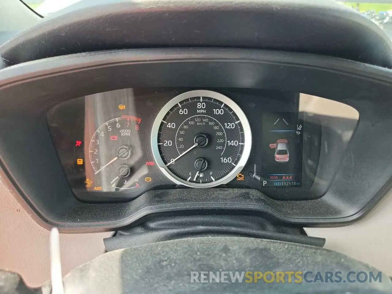 9 fotografías del automóvil dañado 5YFEPRAEXLP026972 TOYOTA COROLLA 2020