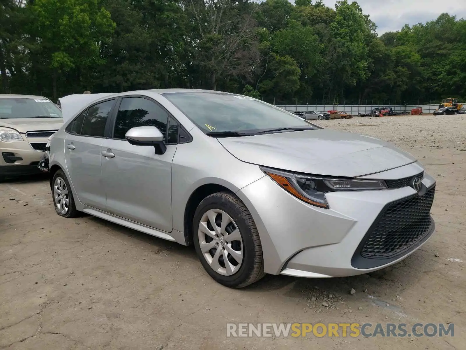 1 fotografías del automóvil dañado 5YFEPRAEXLP031394 TOYOTA COROLLA 2020
