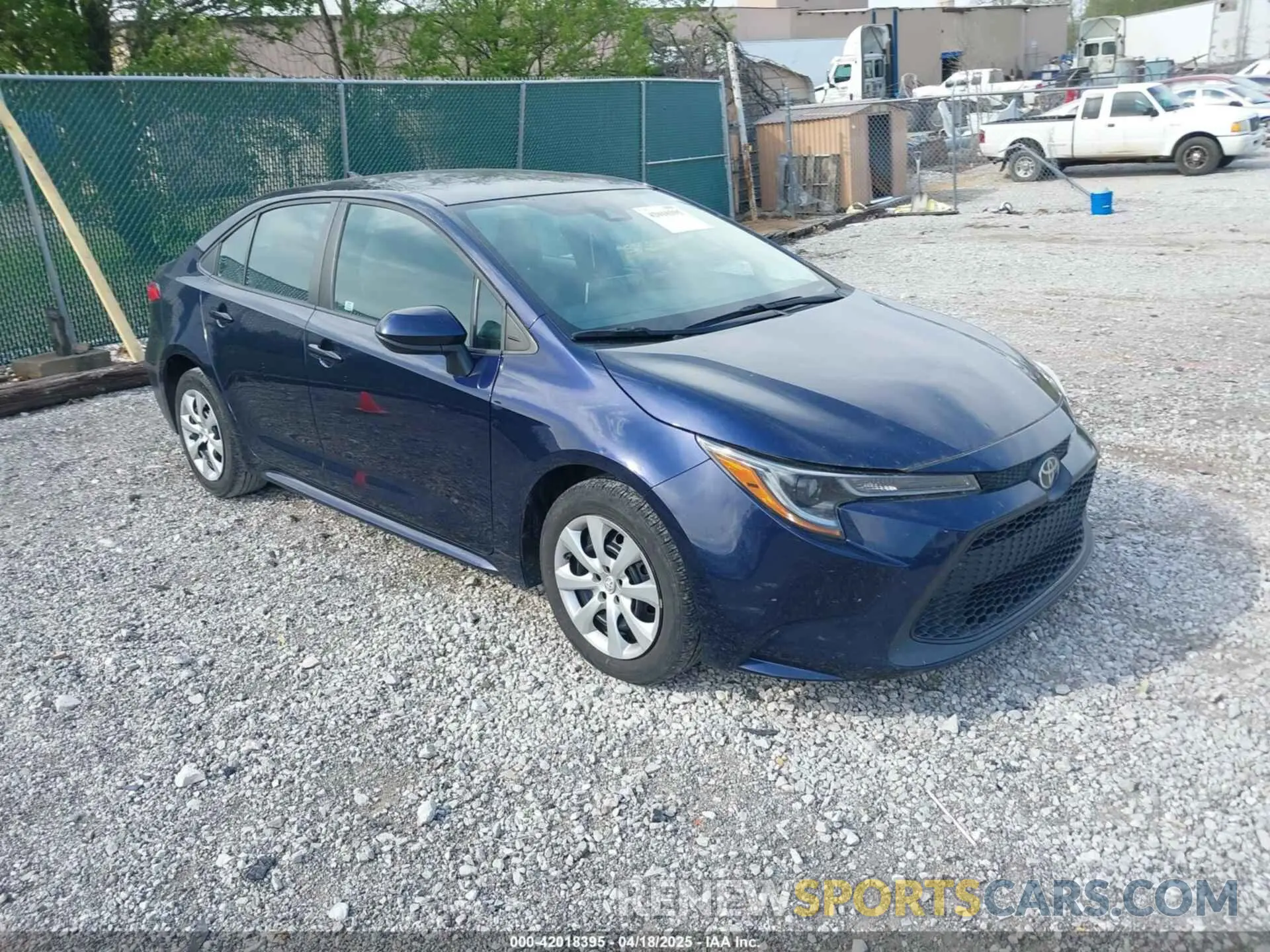 1 fotografías del automóvil dañado 5YFEPRAEXLP031783 TOYOTA COROLLA 2020