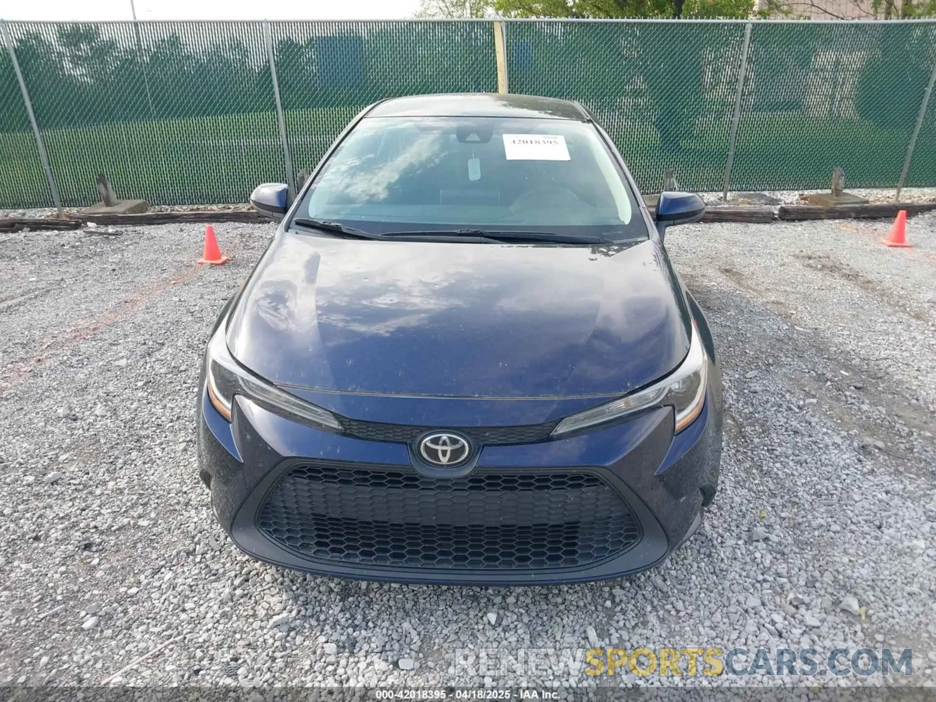 12 fotografías del automóvil dañado 5YFEPRAEXLP031783 TOYOTA COROLLA 2020