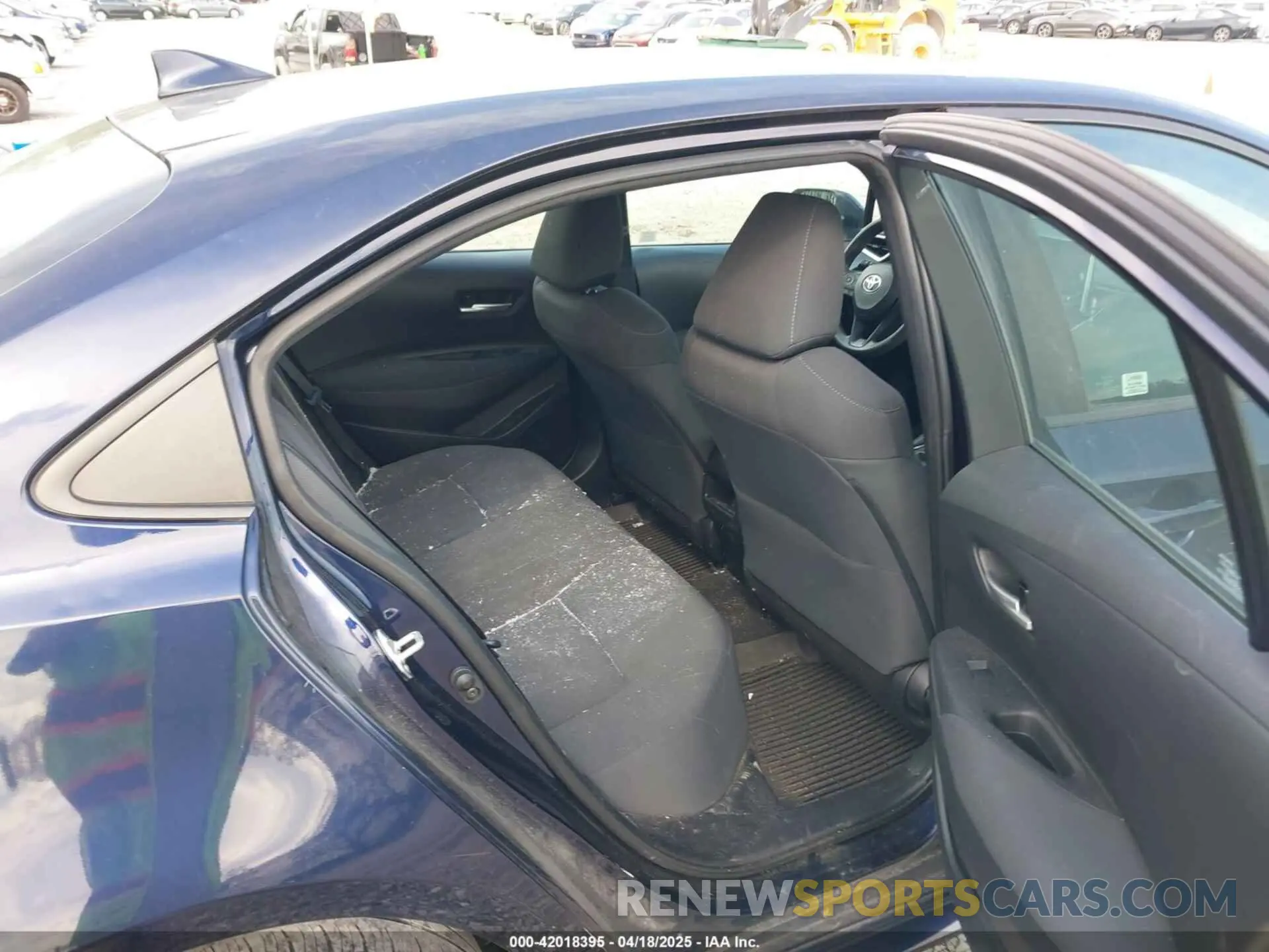 8 fotografías del automóvil dañado 5YFEPRAEXLP031783 TOYOTA COROLLA 2020