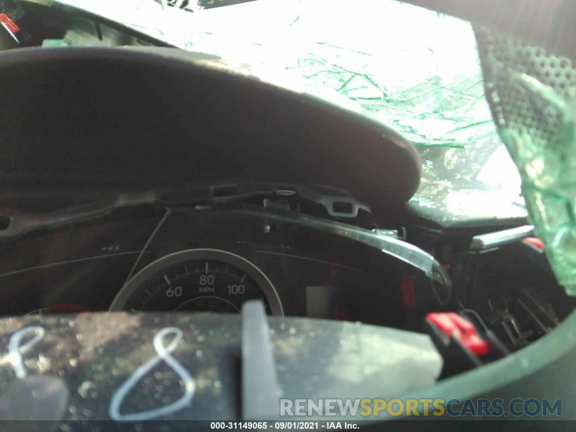 7 fotografías del automóvil dañado 5YFEPRAEXLP049751 TOYOTA COROLLA 2020
