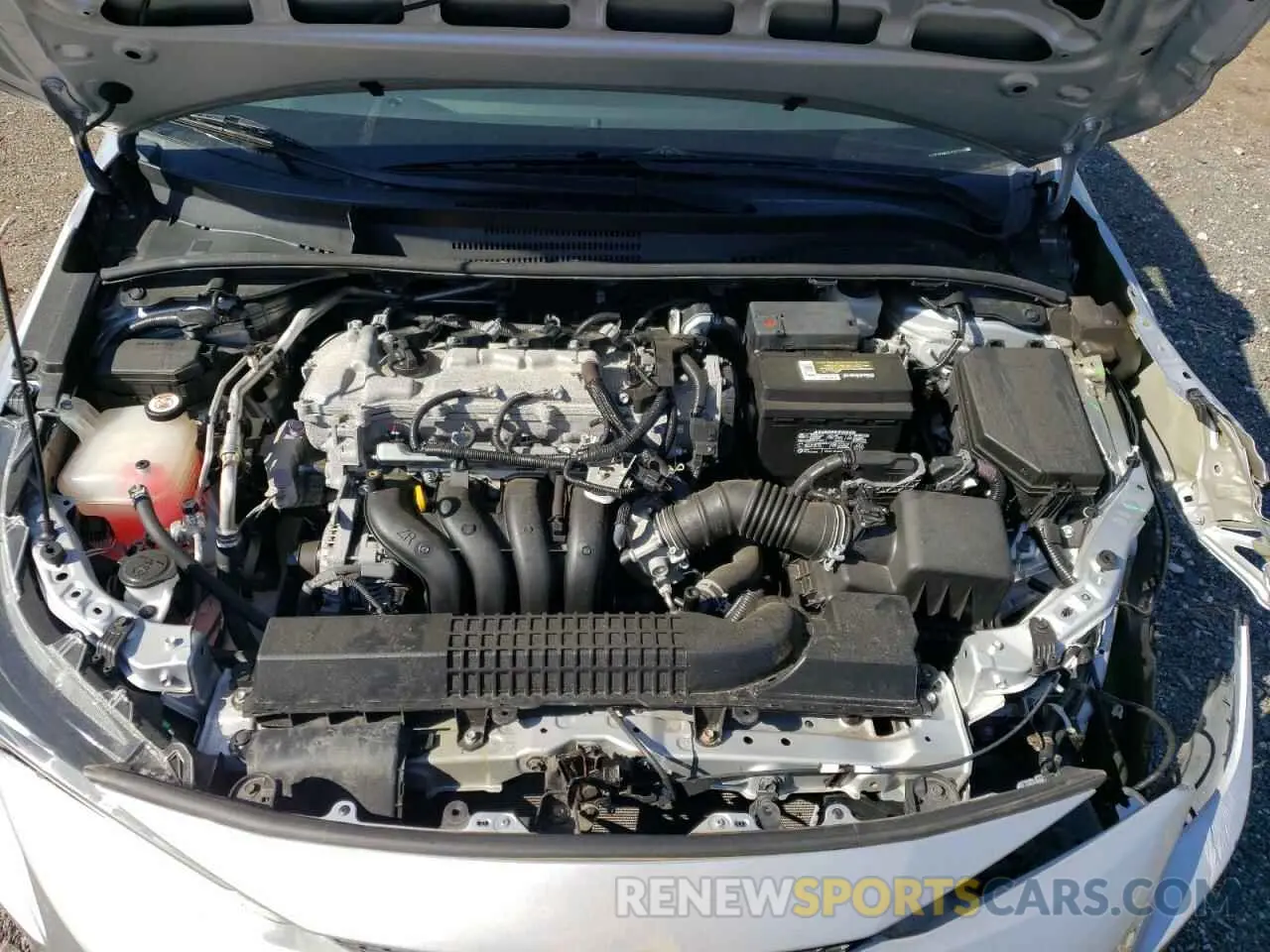 11 fotografías del automóvil dañado 5YFEPRAEXLP051208 TOYOTA COROLLA 2020
