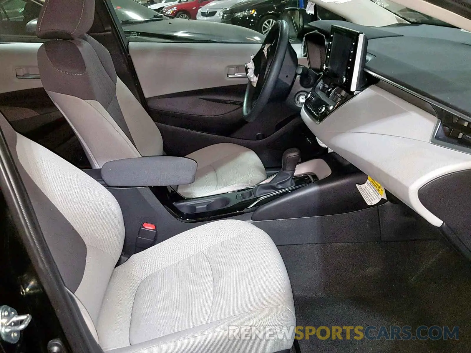 5 fotografías del automóvil dañado 5YFEPRAEXLP055825 TOYOTA COROLLA 2020