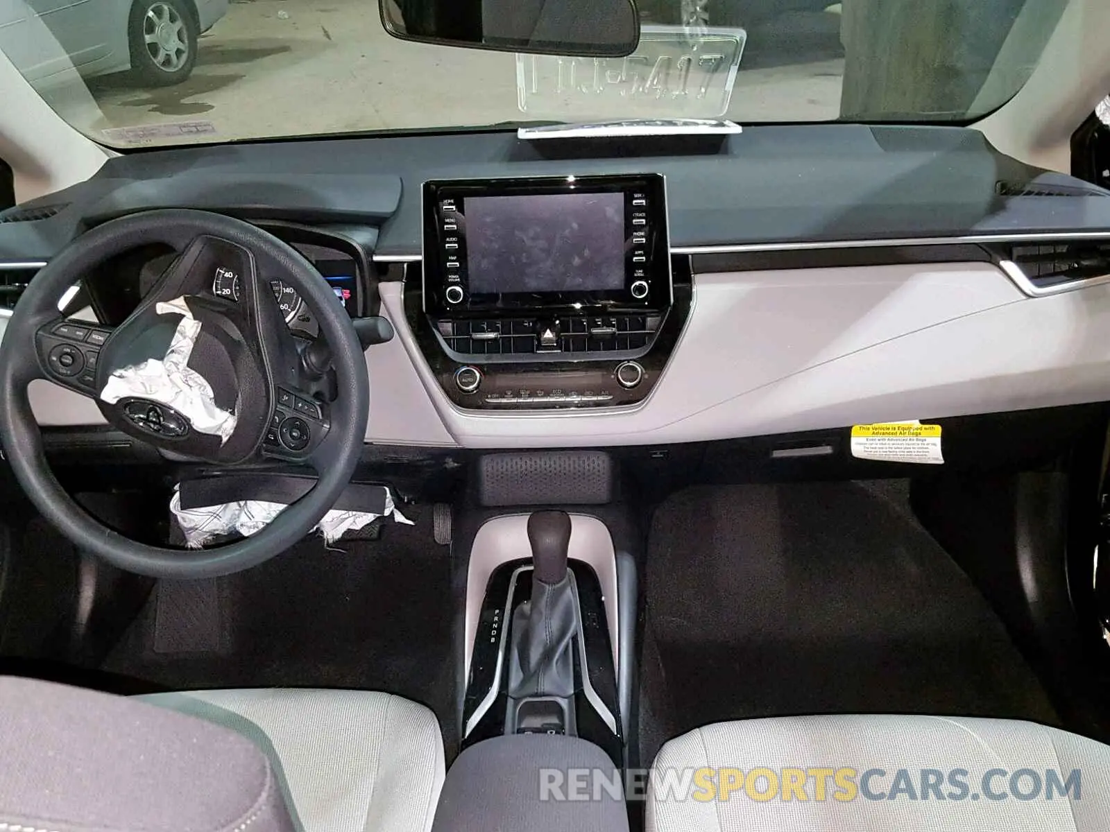 9 fotografías del automóvil dañado 5YFEPRAEXLP055825 TOYOTA COROLLA 2020