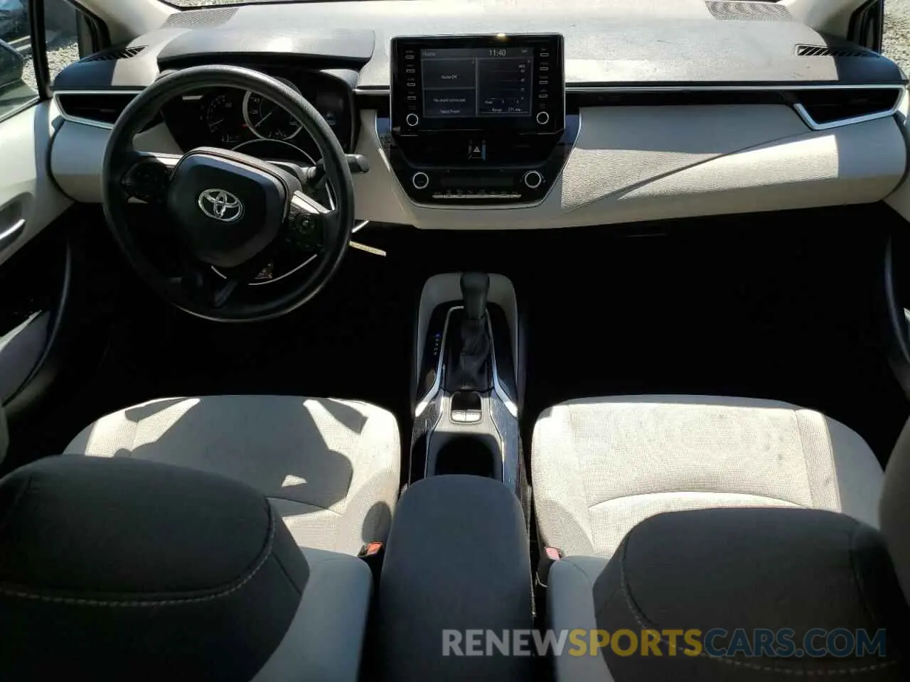 8 fotografías del automóvil dañado 5YFEPRAEXLP056005 TOYOTA COROLLA 2020