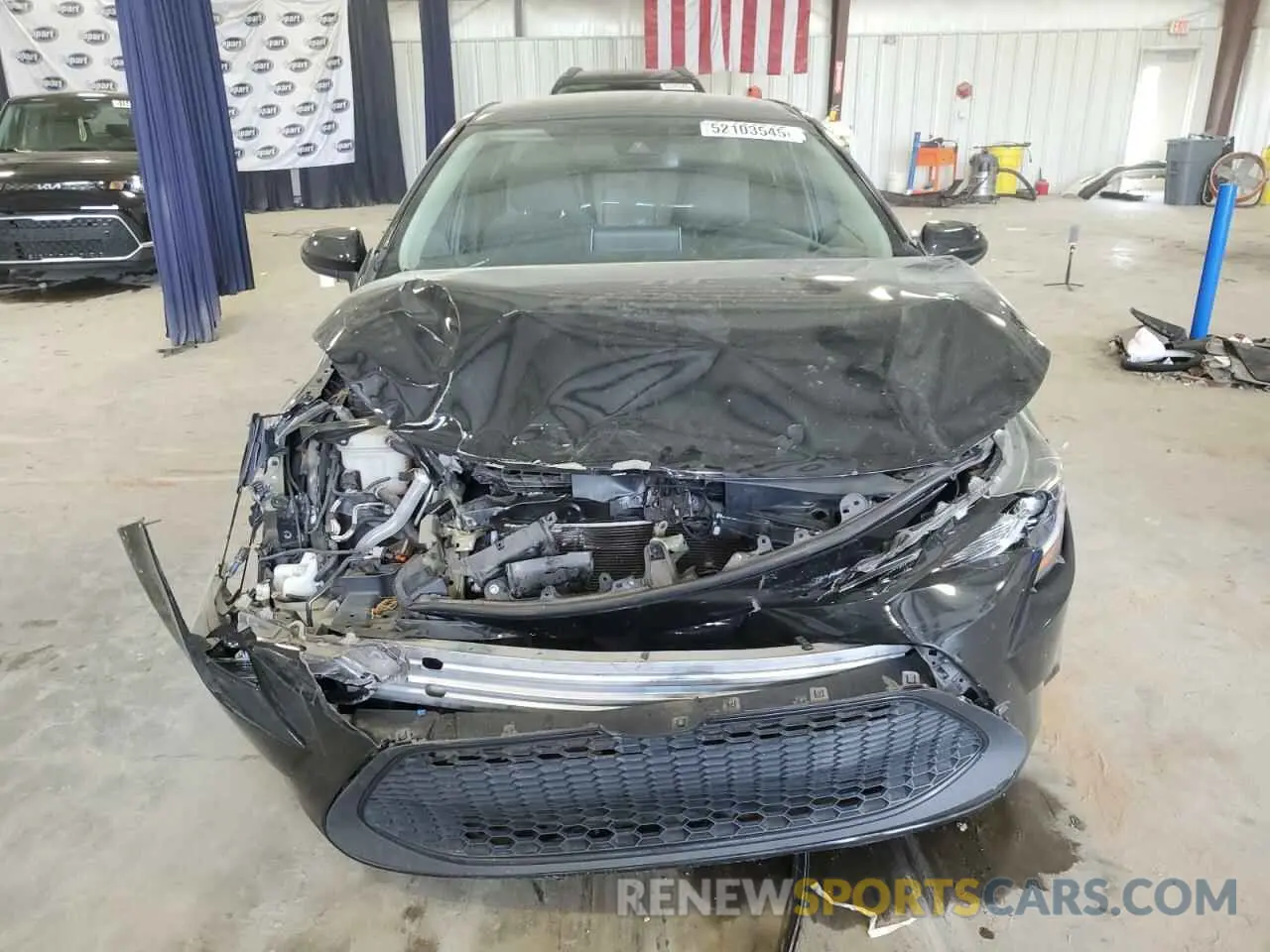 5 fotografías del automóvil dañado 5YFEPRAEXLP056537 TOYOTA COROLLA 2020
