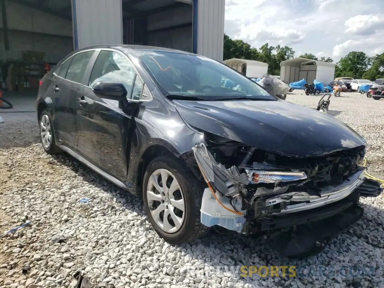 1 fotografías del automóvil dañado 5YFEPRAEXLP059745 TOYOTA COROLLA 2020