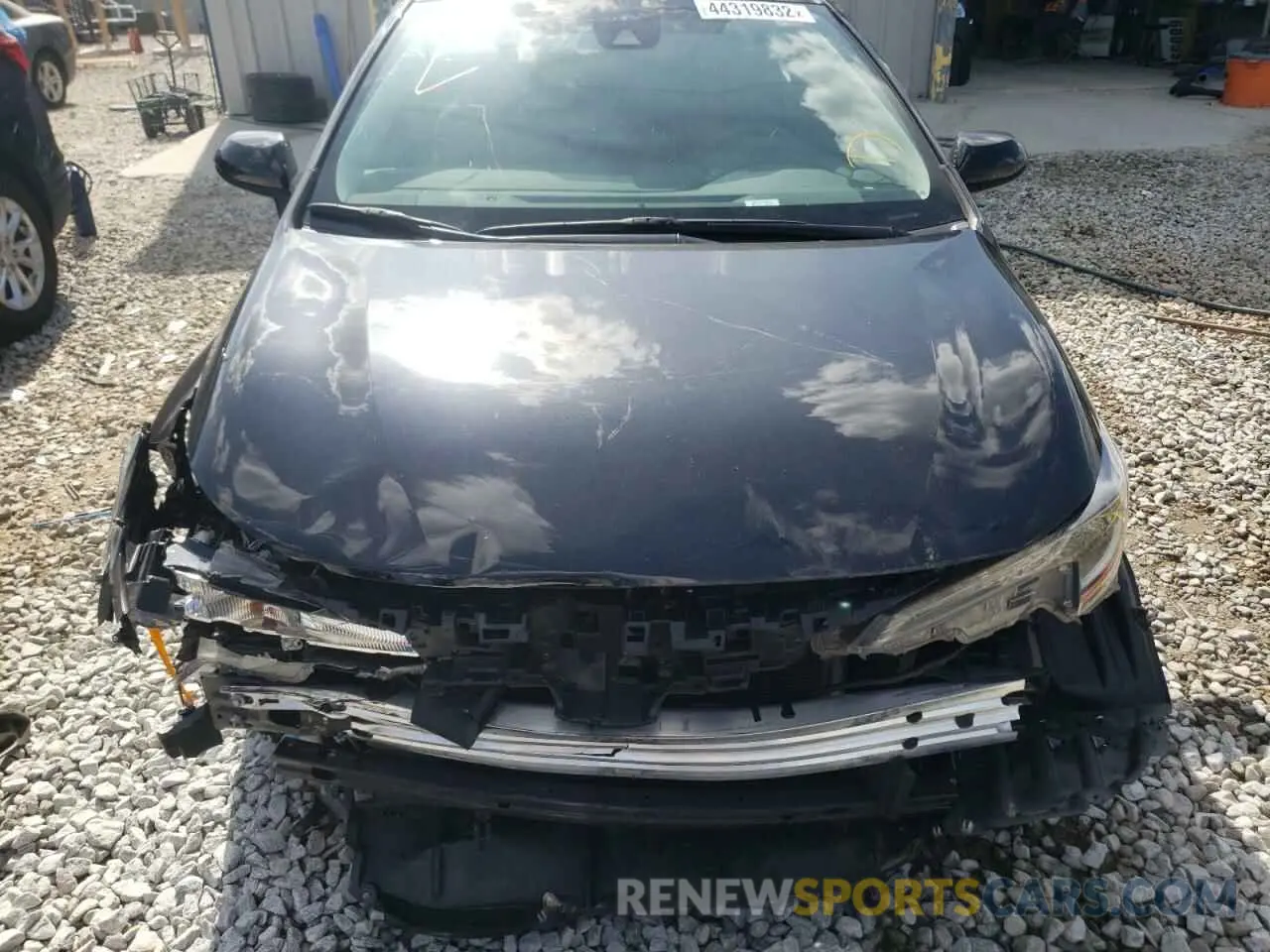 9 fotografías del automóvil dañado 5YFEPRAEXLP059745 TOYOTA COROLLA 2020