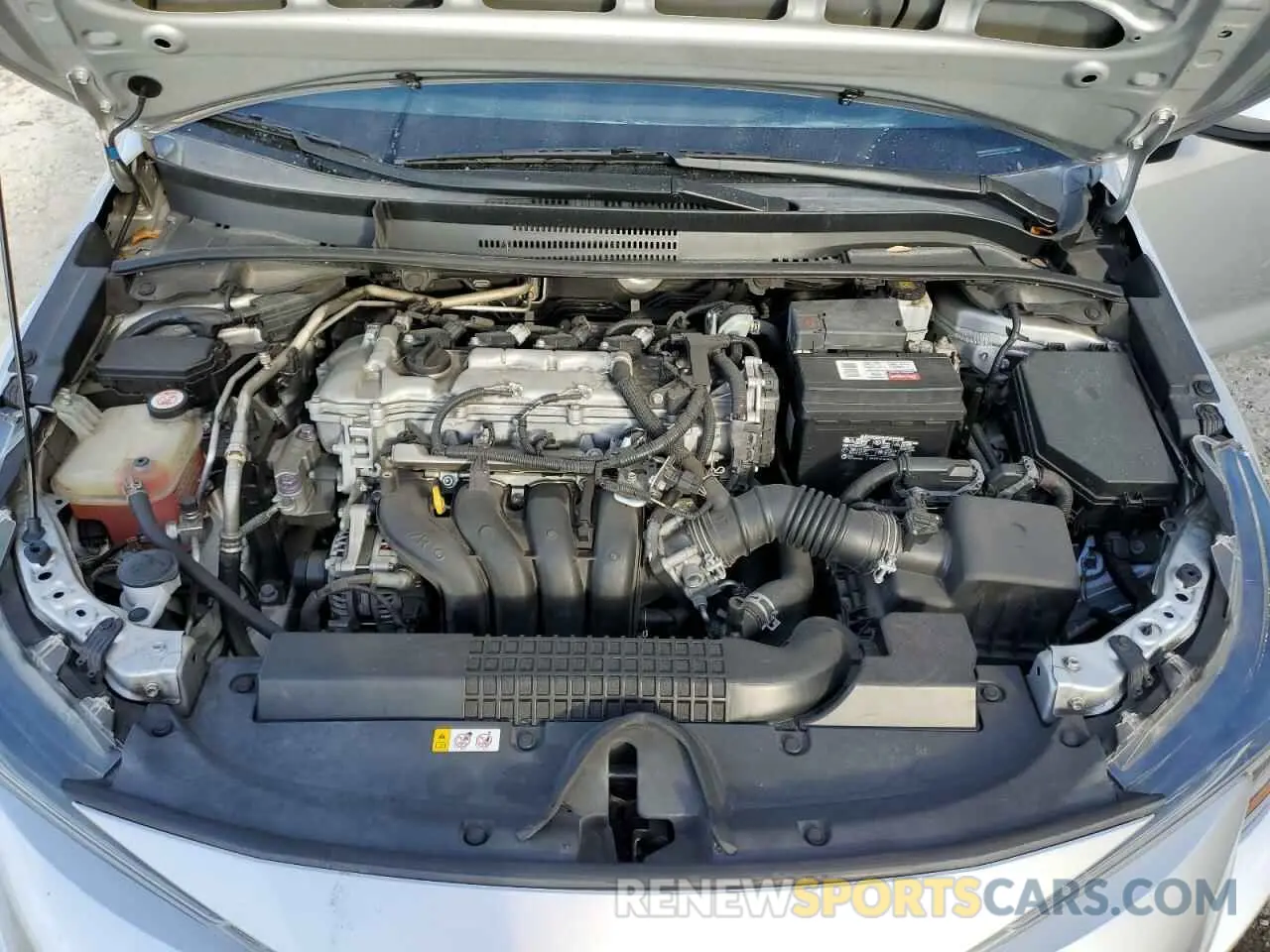 11 fotografías del automóvil dañado 5YFEPRAEXLP061995 TOYOTA COROLLA 2020
