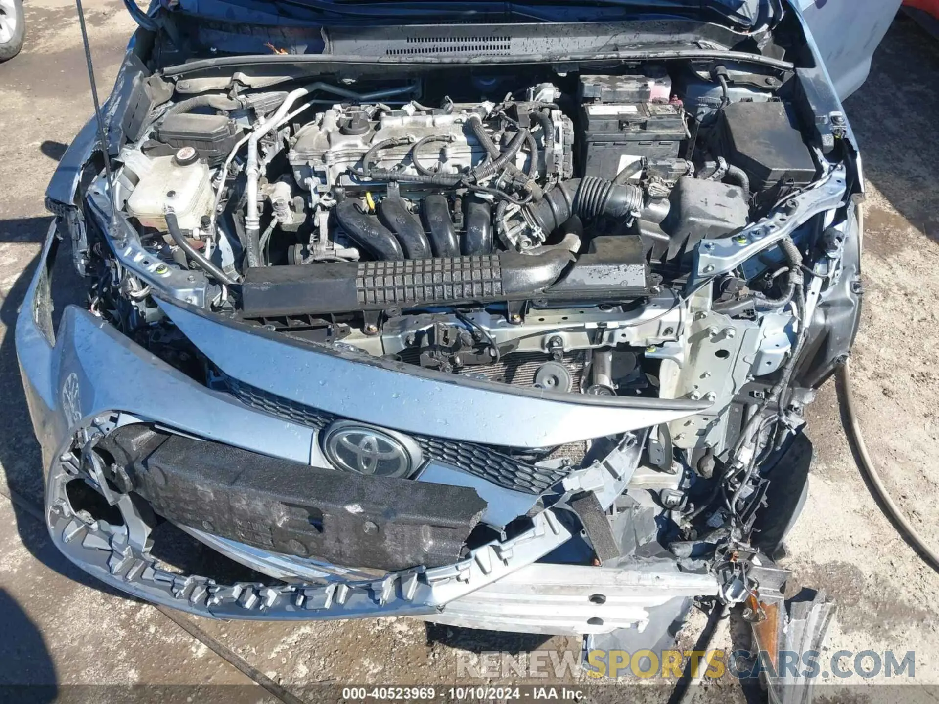 10 fotografías del automóvil dañado 5YFEPRAEXLP064797 TOYOTA COROLLA 2020