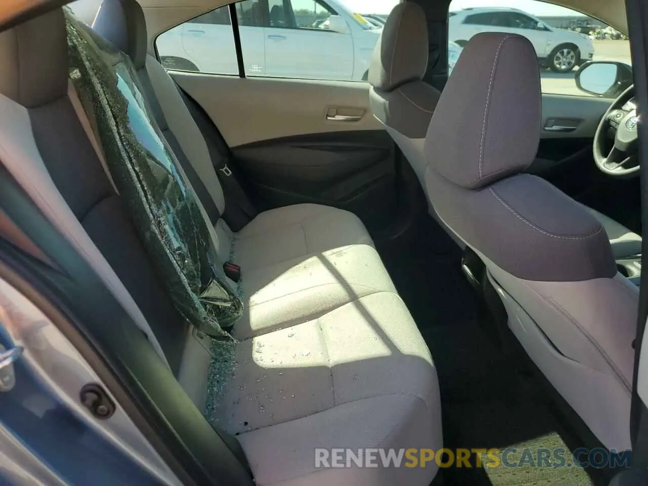 10 fotografías del automóvil dañado 5YFEPRAEXLP070695 TOYOTA COROLLA 2020