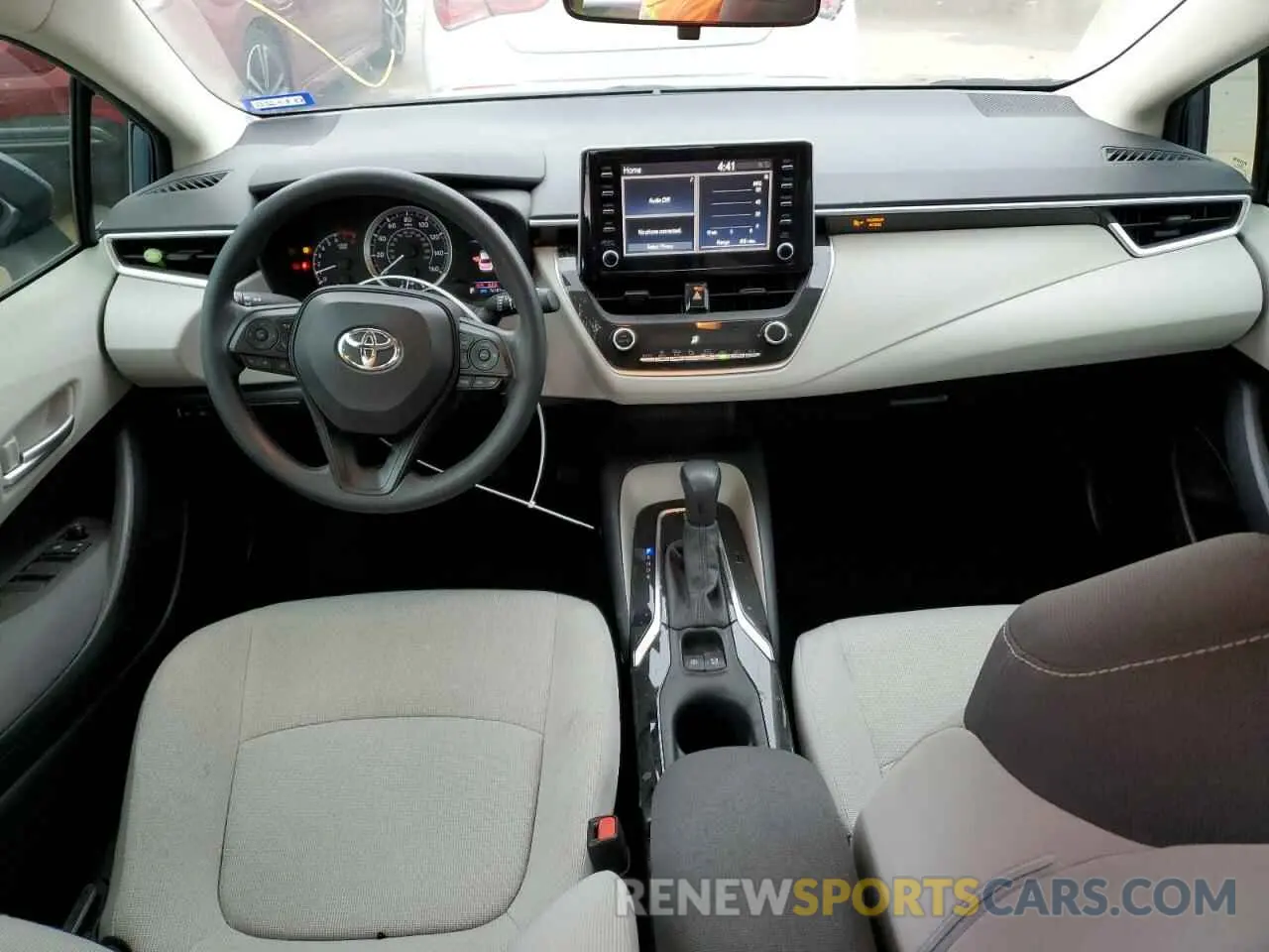 8 fotografías del automóvil dañado 5YFEPRAEXLP070695 TOYOTA COROLLA 2020