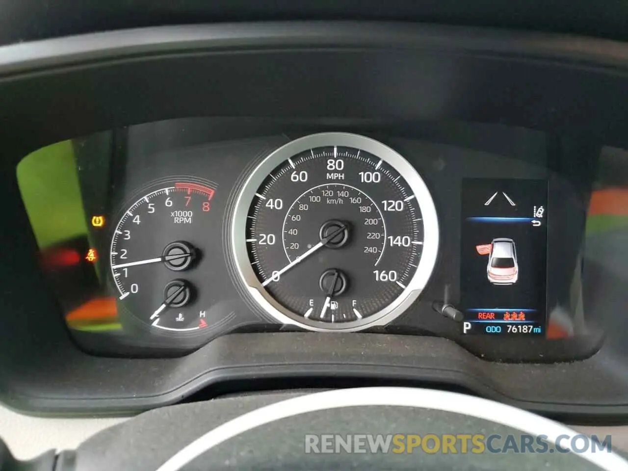 9 fotografías del automóvil dañado 5YFEPRAEXLP070695 TOYOTA COROLLA 2020