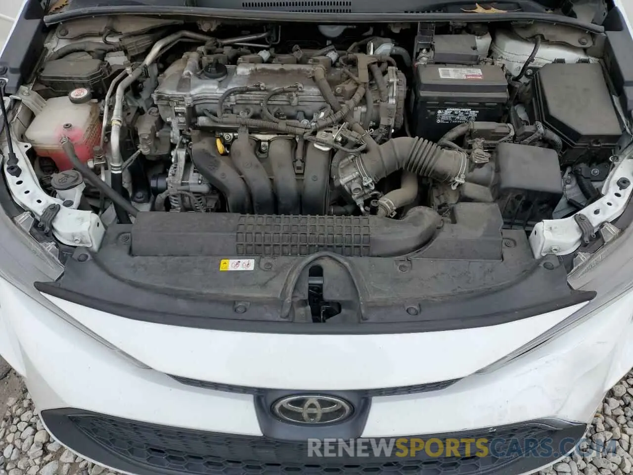 11 fotografías del automóvil dañado 5YFEPRAEXLP072883 TOYOTA COROLLA 2020
