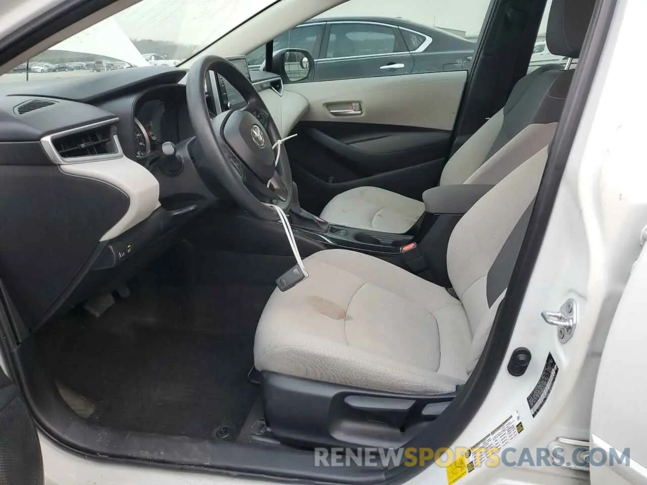 7 fotografías del automóvil dañado 5YFEPRAEXLP072883 TOYOTA COROLLA 2020