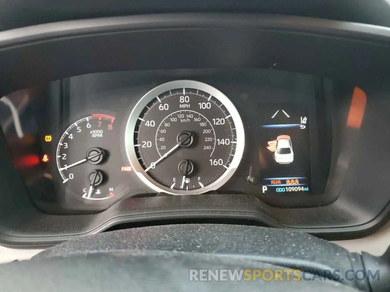 9 fotografías del automóvil dañado 5YFEPRAEXLP072883 TOYOTA COROLLA 2020