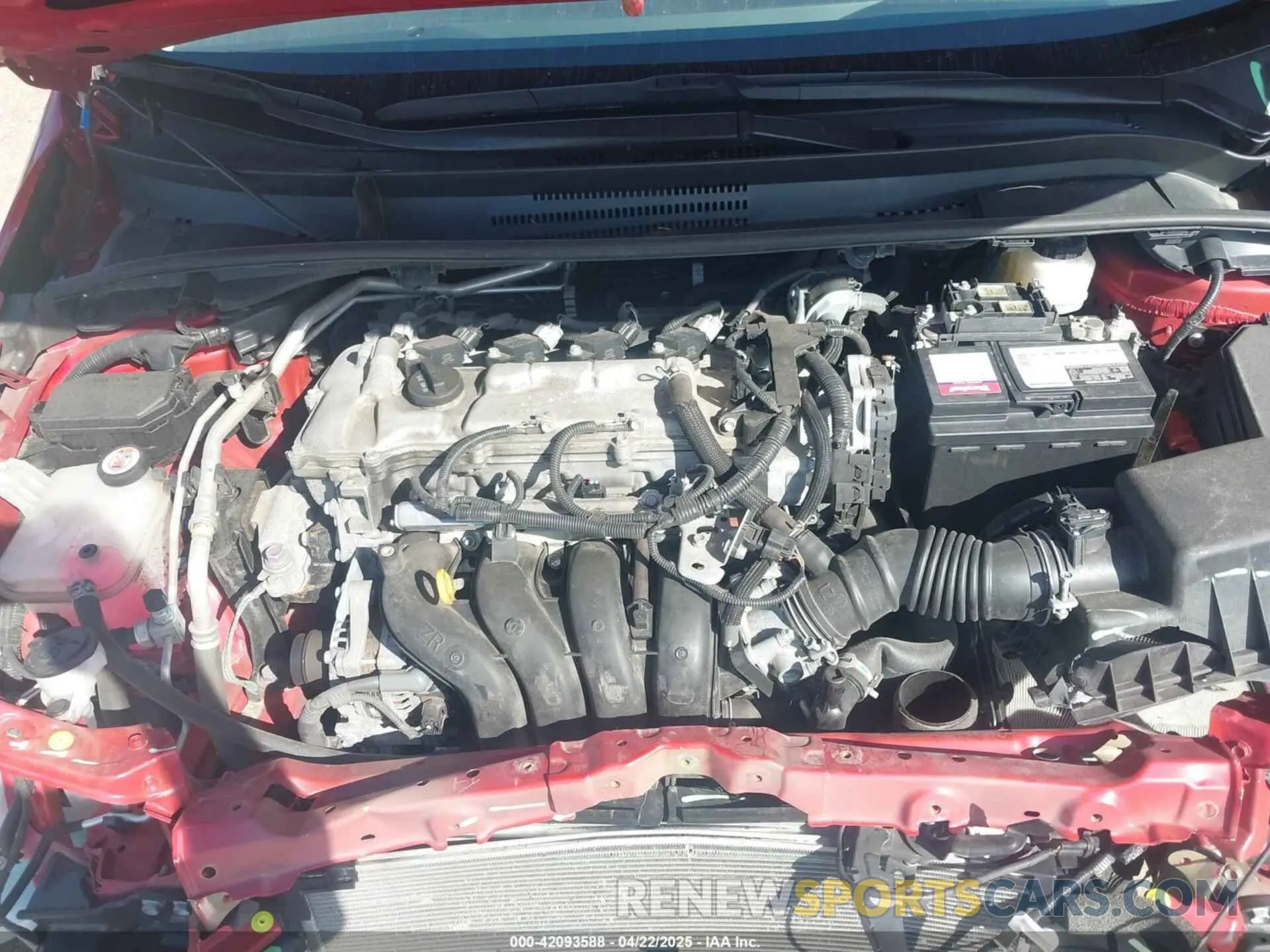10 fotografías del automóvil dañado 5YFEPRAEXLP073676 TOYOTA COROLLA 2020