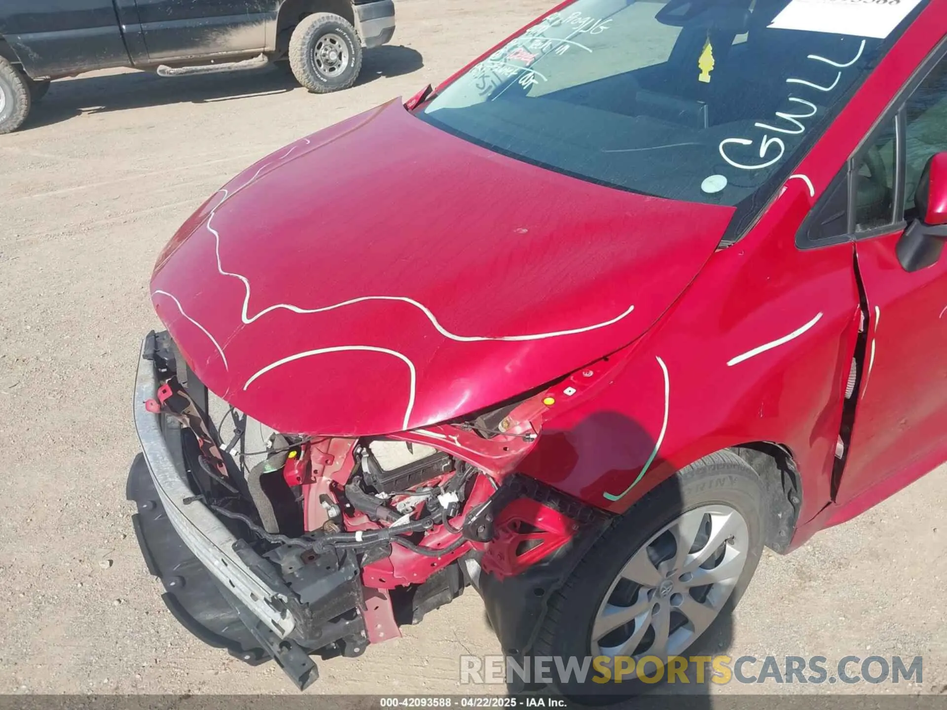 17 fotografías del automóvil dañado 5YFEPRAEXLP073676 TOYOTA COROLLA 2020
