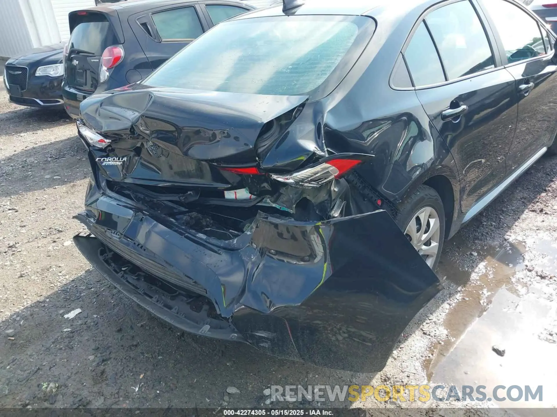 6 fotografías del automóvil dañado 5YFEPRAEXLP074911 TOYOTA COROLLA 2020