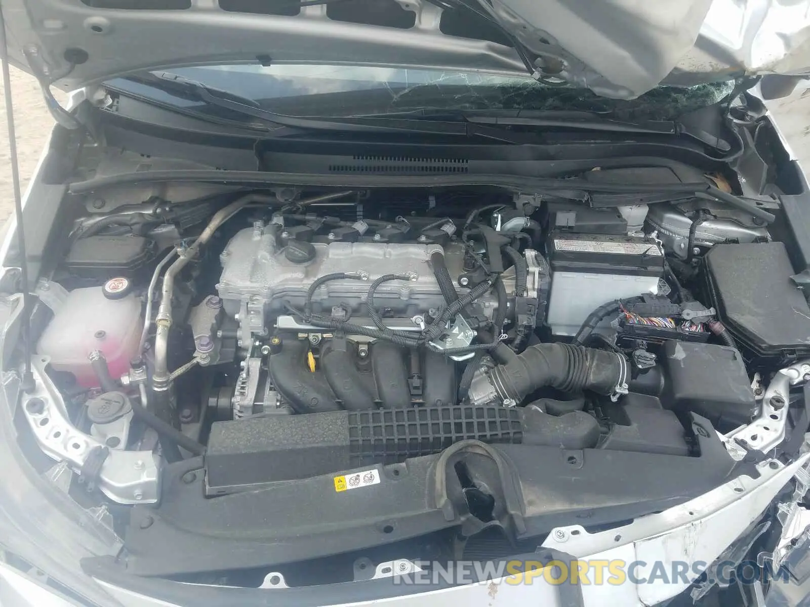 7 fotografías del automóvil dañado 5YFEPRAEXLP080031 TOYOTA COROLLA 2020