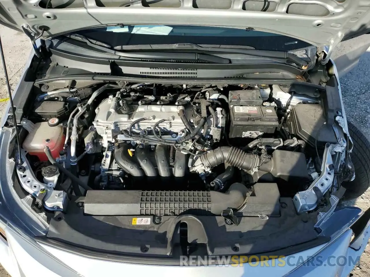 11 fotografías del automóvil dañado 5YFEPRAEXLP082085 TOYOTA COROLLA 2020