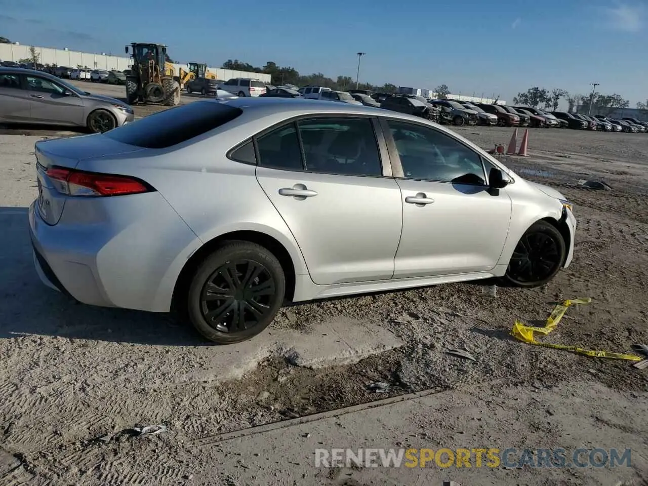3 fotografías del automóvil dañado 5YFEPRAEXLP082085 TOYOTA COROLLA 2020