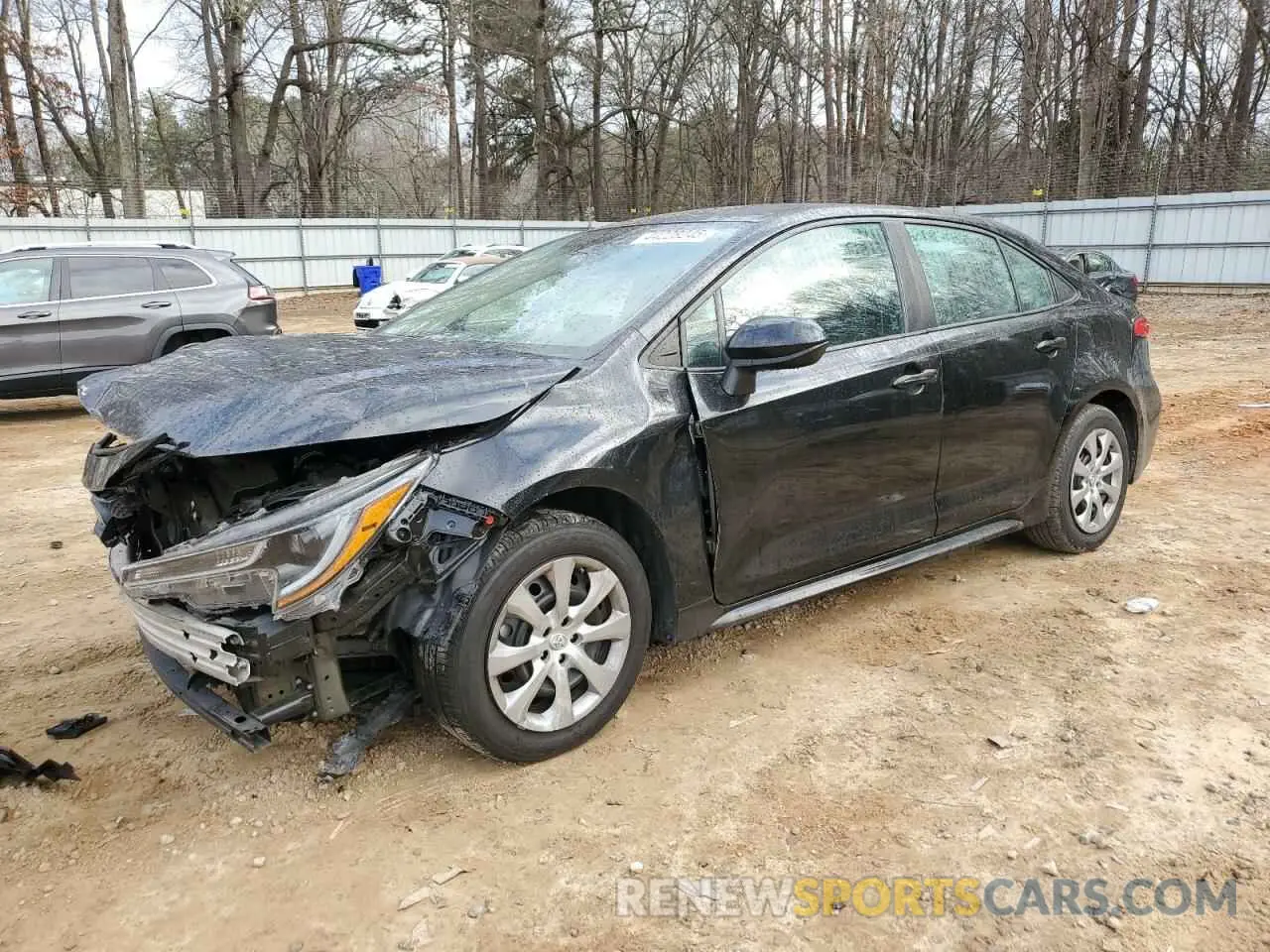1 fotografías del automóvil dañado 5YFEPRAEXLP083818 TOYOTA COROLLA 2020