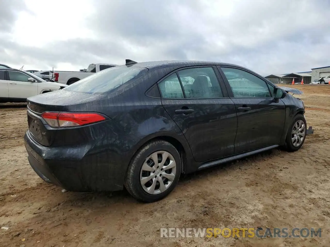 3 fotografías del automóvil dañado 5YFEPRAEXLP083818 TOYOTA COROLLA 2020