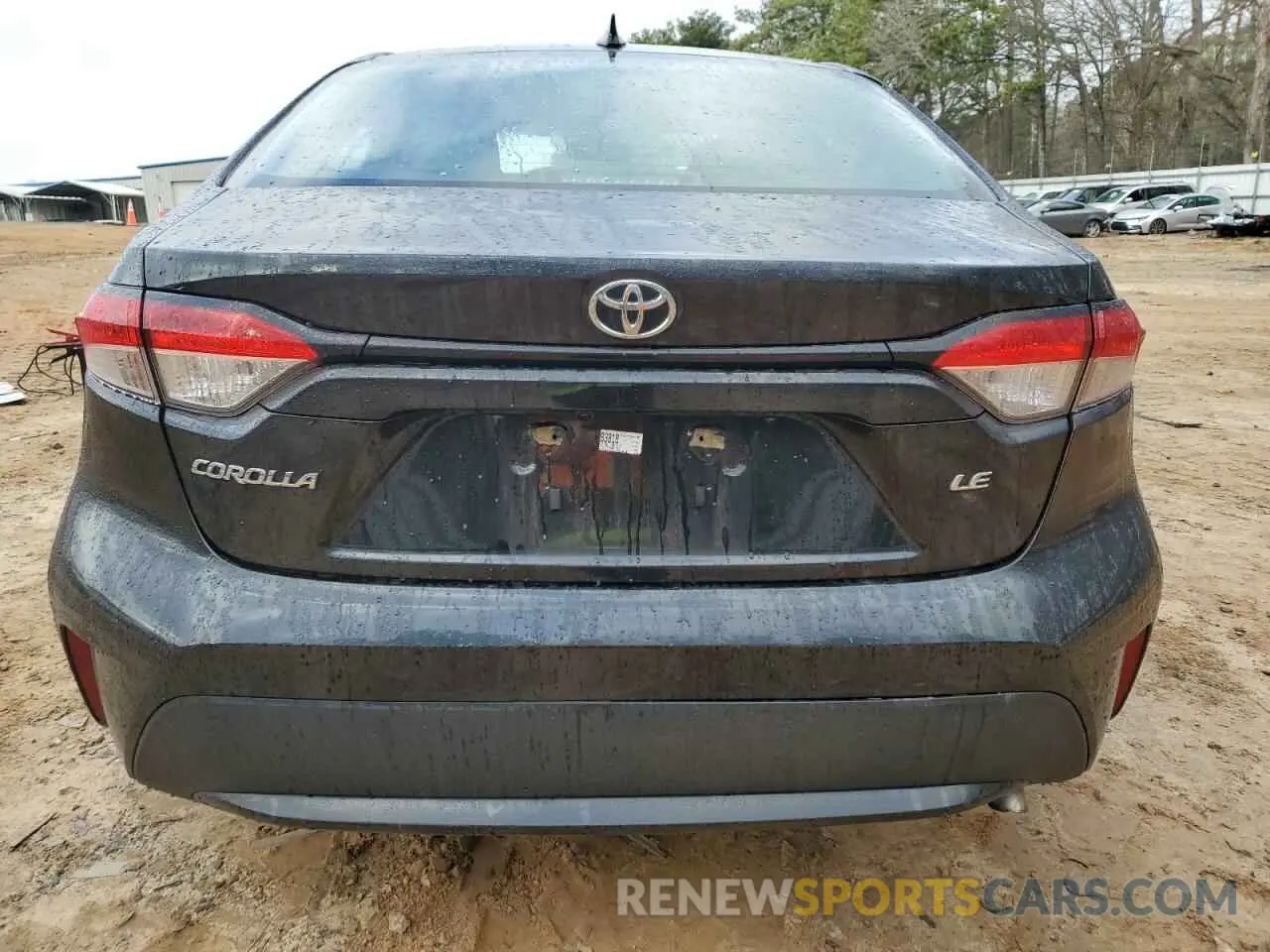 6 fotografías del automóvil dañado 5YFEPRAEXLP083818 TOYOTA COROLLA 2020