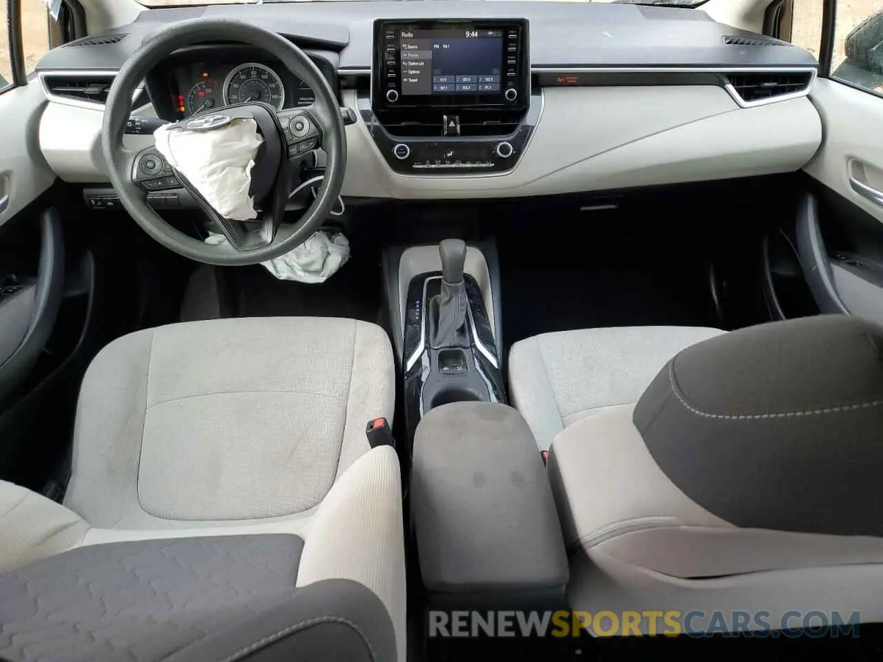8 fotografías del automóvil dañado 5YFEPRAEXLP083818 TOYOTA COROLLA 2020