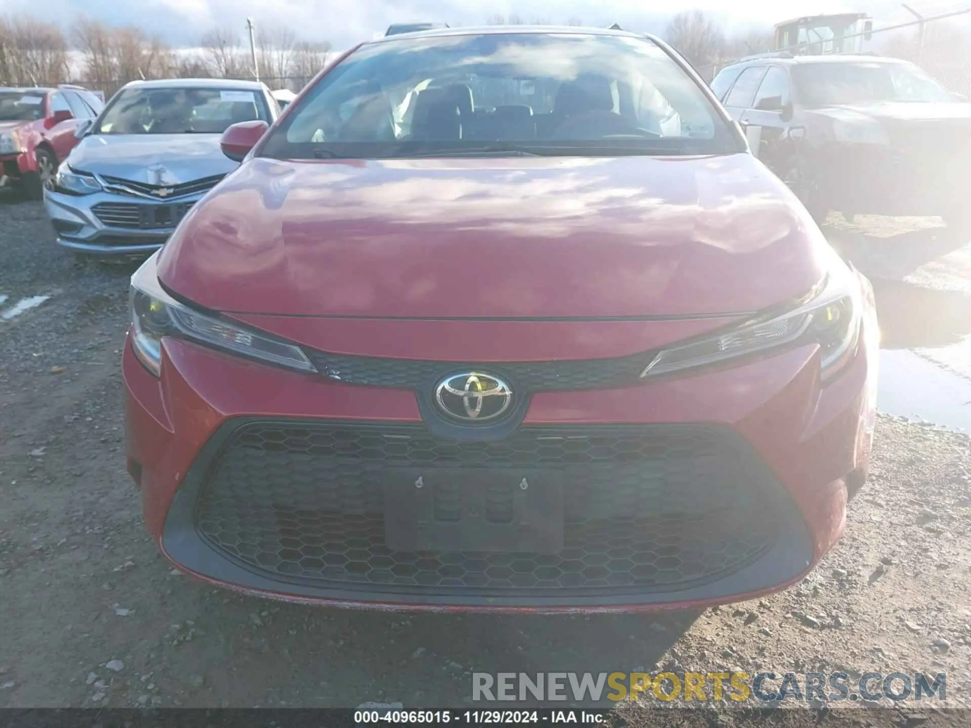 12 fotografías del automóvil dañado 5YFEPRAEXLP084869 TOYOTA COROLLA 2020