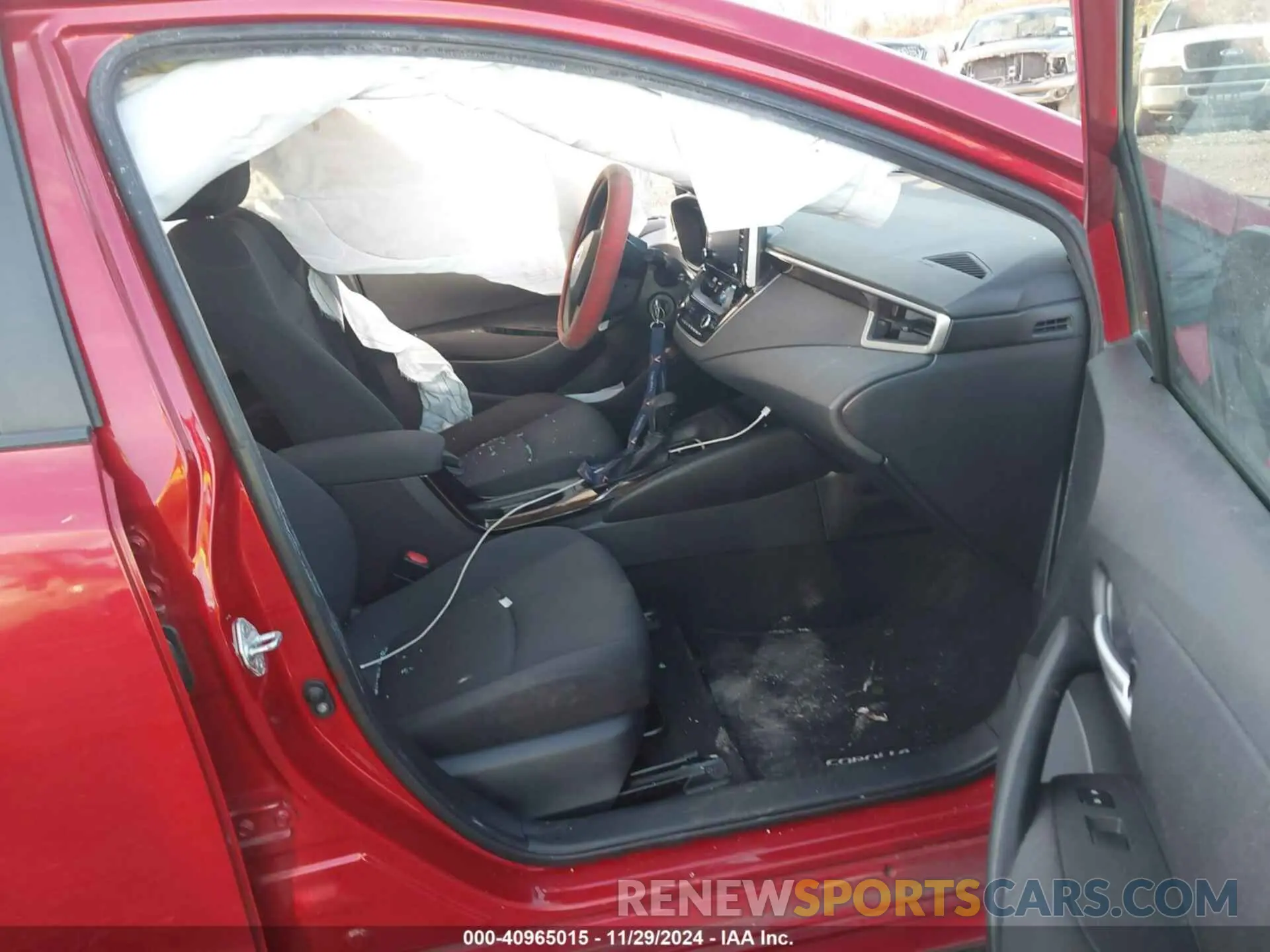 5 fotografías del automóvil dañado 5YFEPRAEXLP084869 TOYOTA COROLLA 2020
