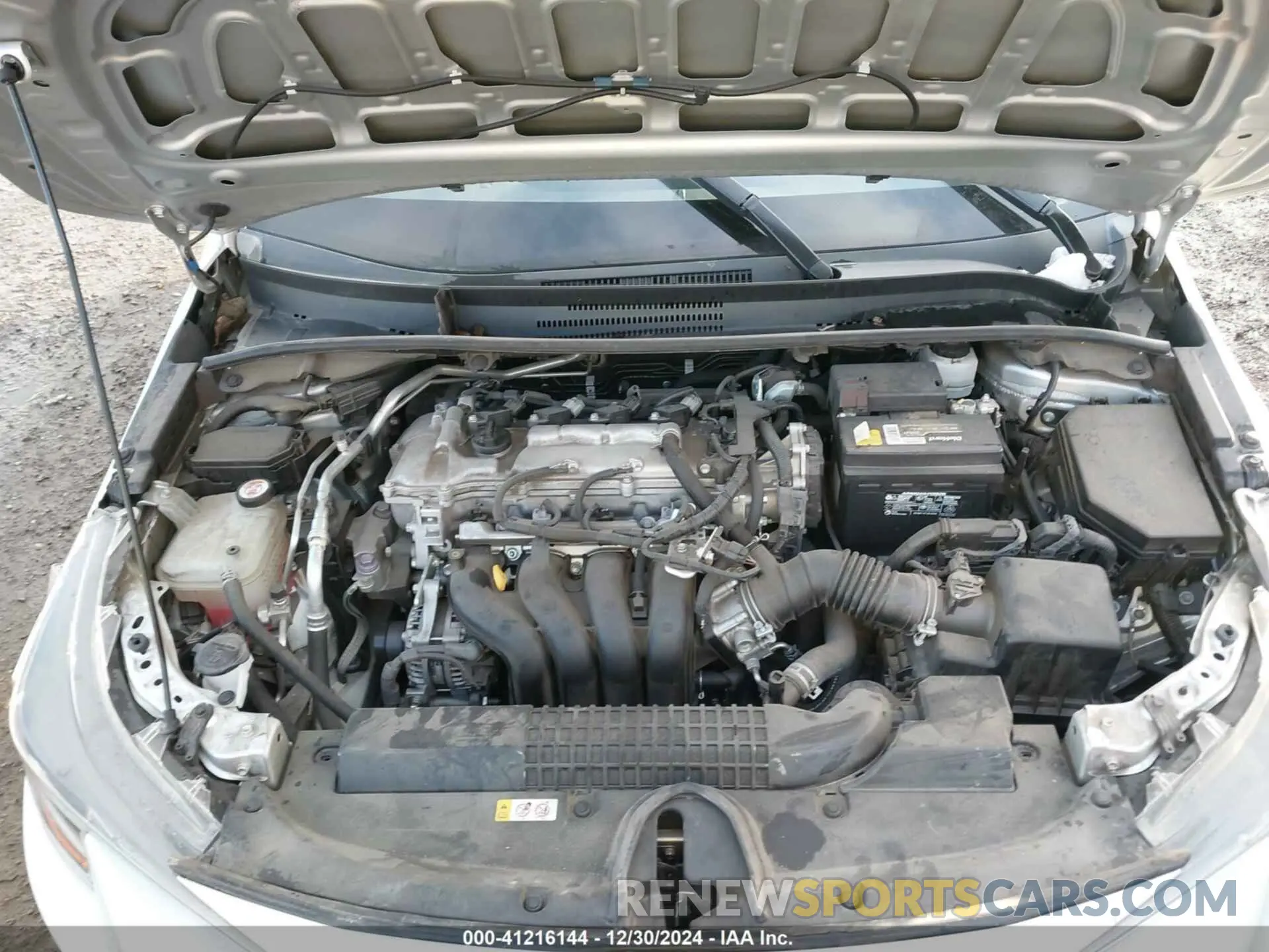 10 fotografías del automóvil dañado 5YFEPRAEXLP090901 TOYOTA COROLLA 2020