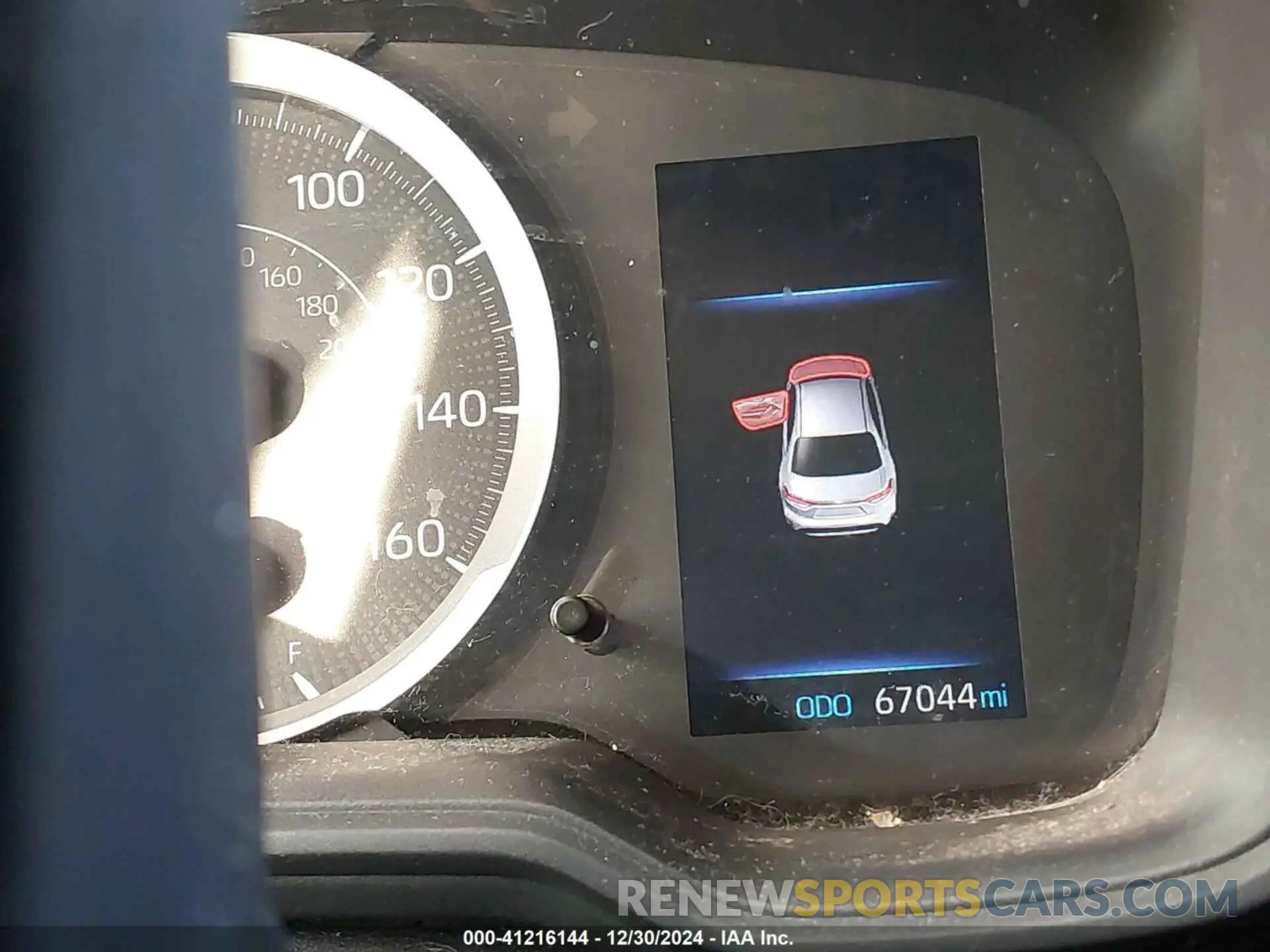 7 fotografías del automóvil dañado 5YFEPRAEXLP090901 TOYOTA COROLLA 2020