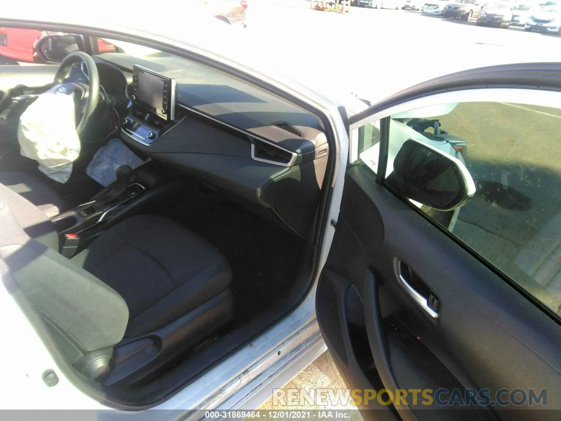 5 fotografías del automóvil dañado 5YFEPRAEXLP092535 TOYOTA COROLLA 2020