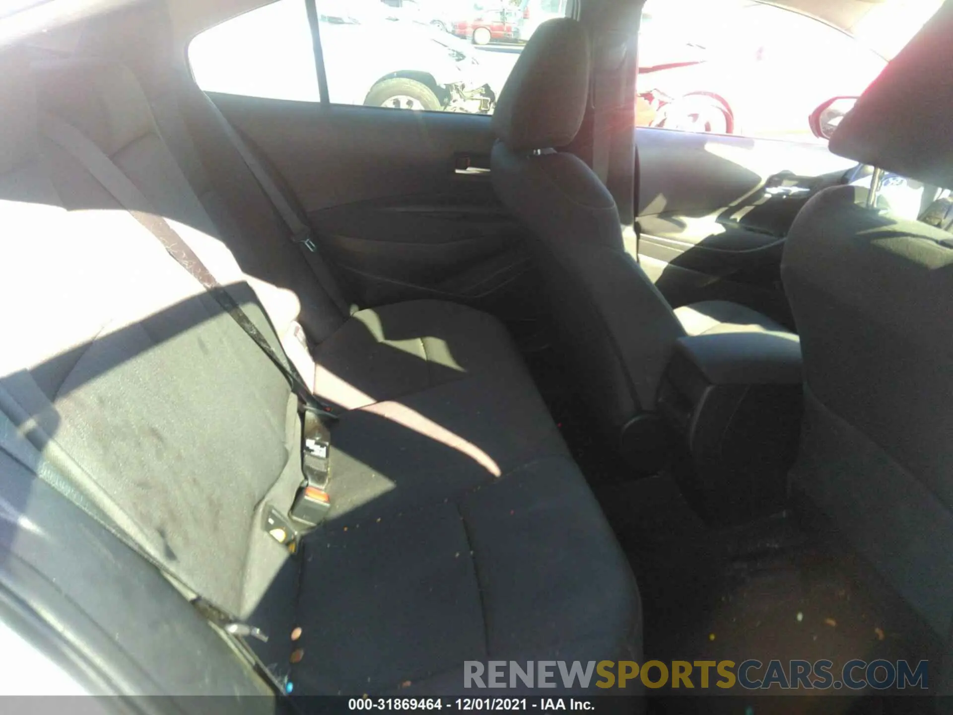 8 fotografías del automóvil dañado 5YFEPRAEXLP092535 TOYOTA COROLLA 2020