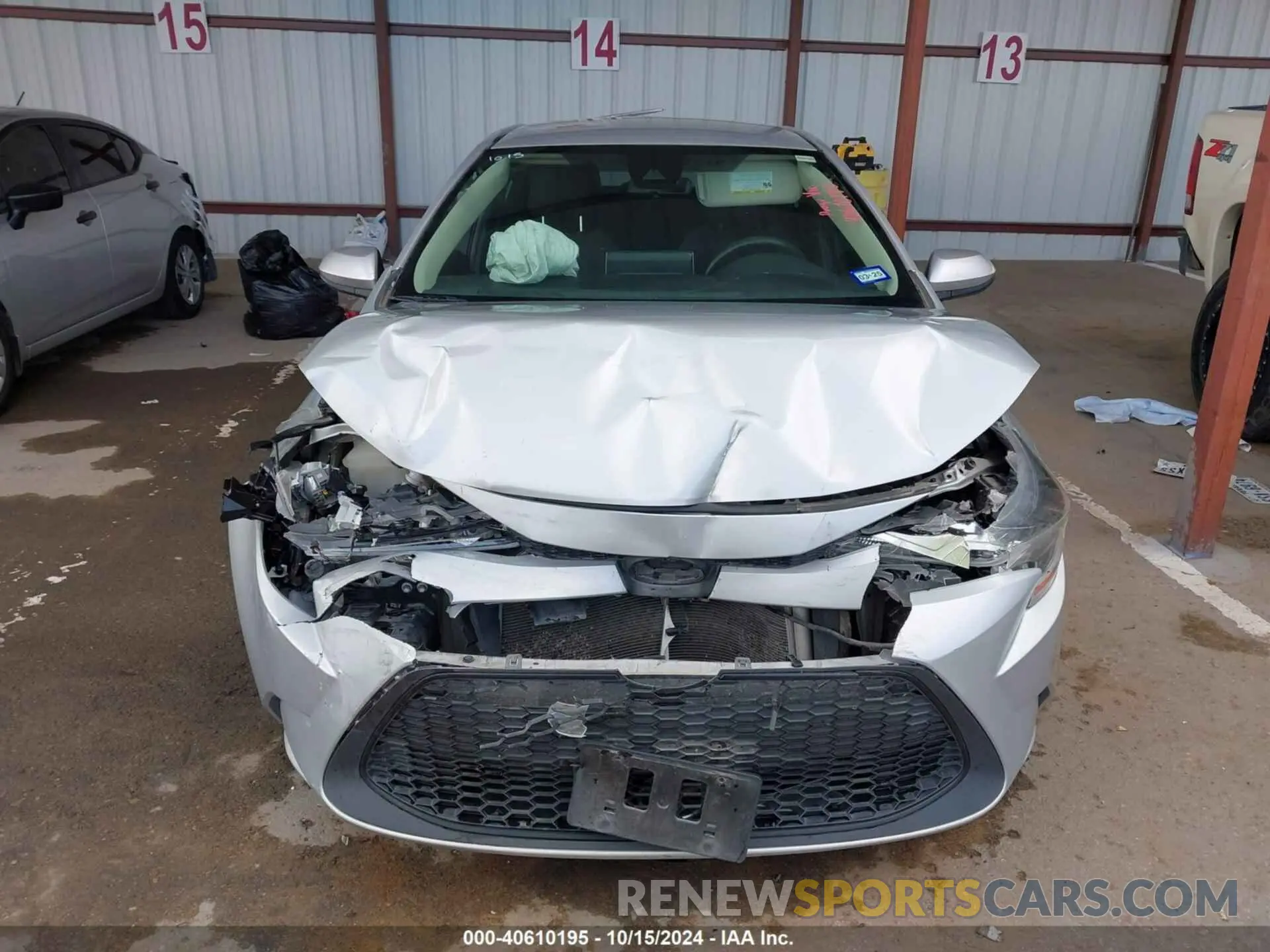 11 fotografías del automóvil dañado 5YFEPRAEXLP092664 TOYOTA COROLLA 2020