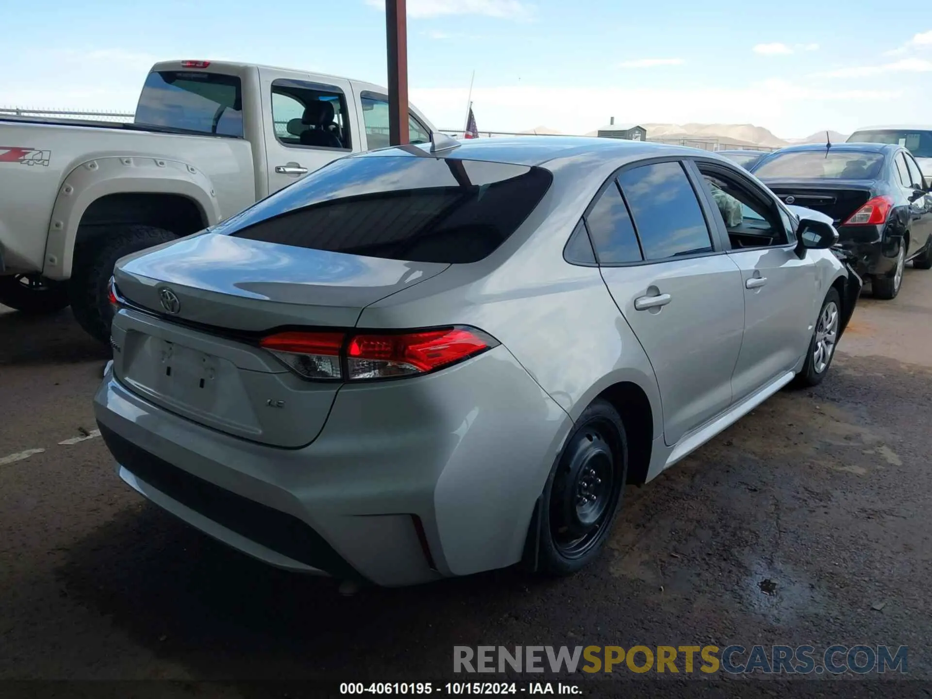 4 fotografías del automóvil dañado 5YFEPRAEXLP092664 TOYOTA COROLLA 2020