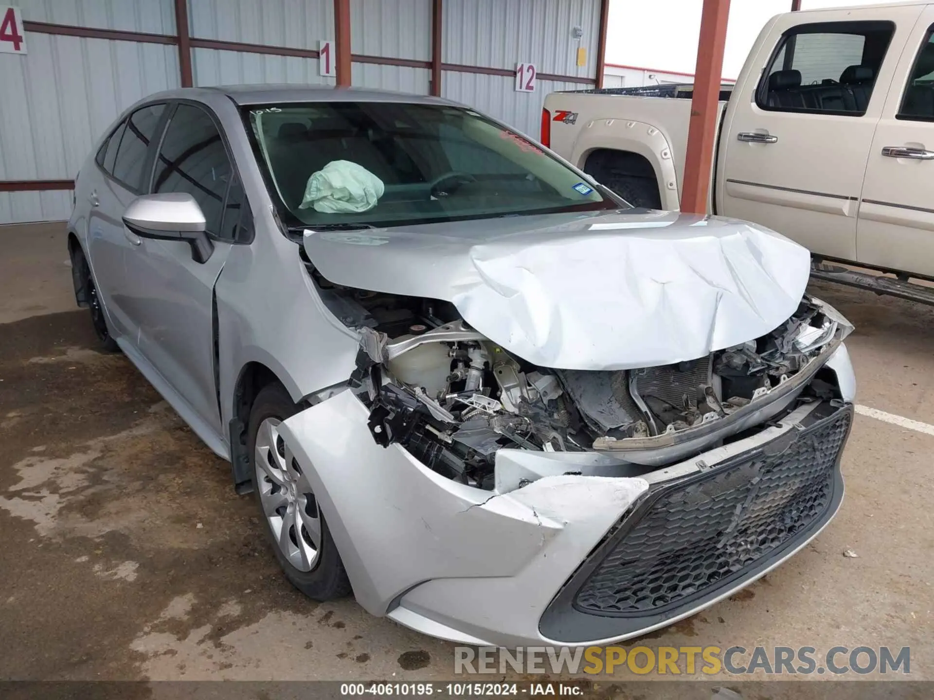 6 fotografías del automóvil dañado 5YFEPRAEXLP092664 TOYOTA COROLLA 2020