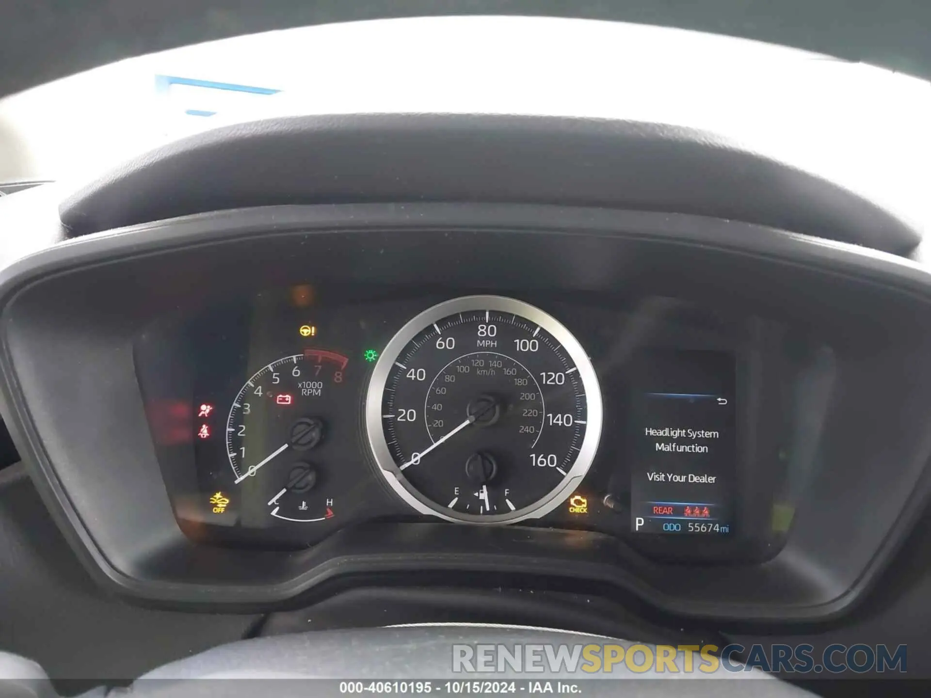 7 fotografías del automóvil dañado 5YFEPRAEXLP092664 TOYOTA COROLLA 2020