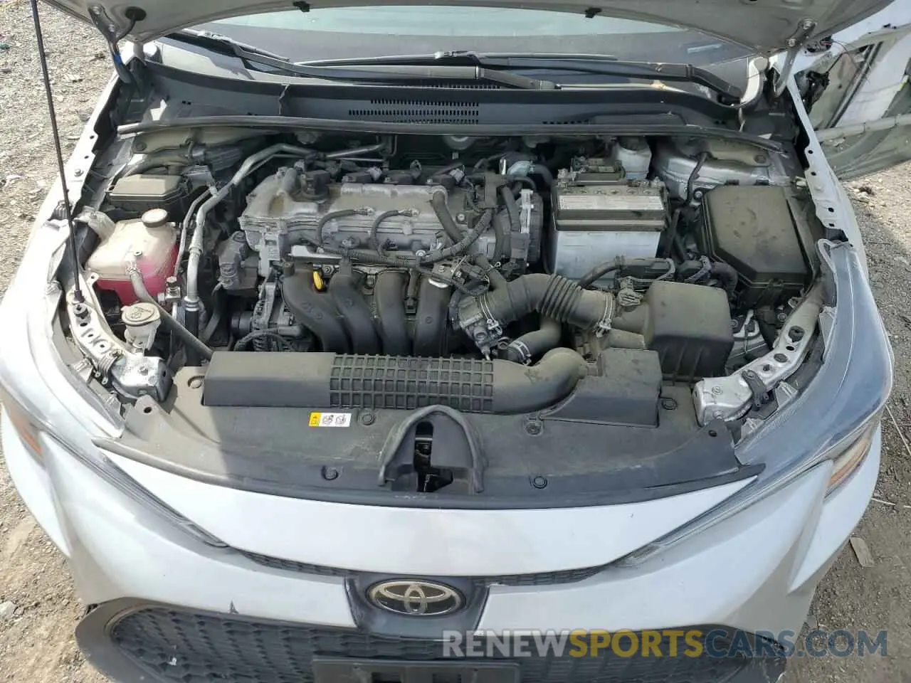 11 fotografías del automóvil dañado 5YFEPRAEXLP095953 TOYOTA COROLLA 2020
