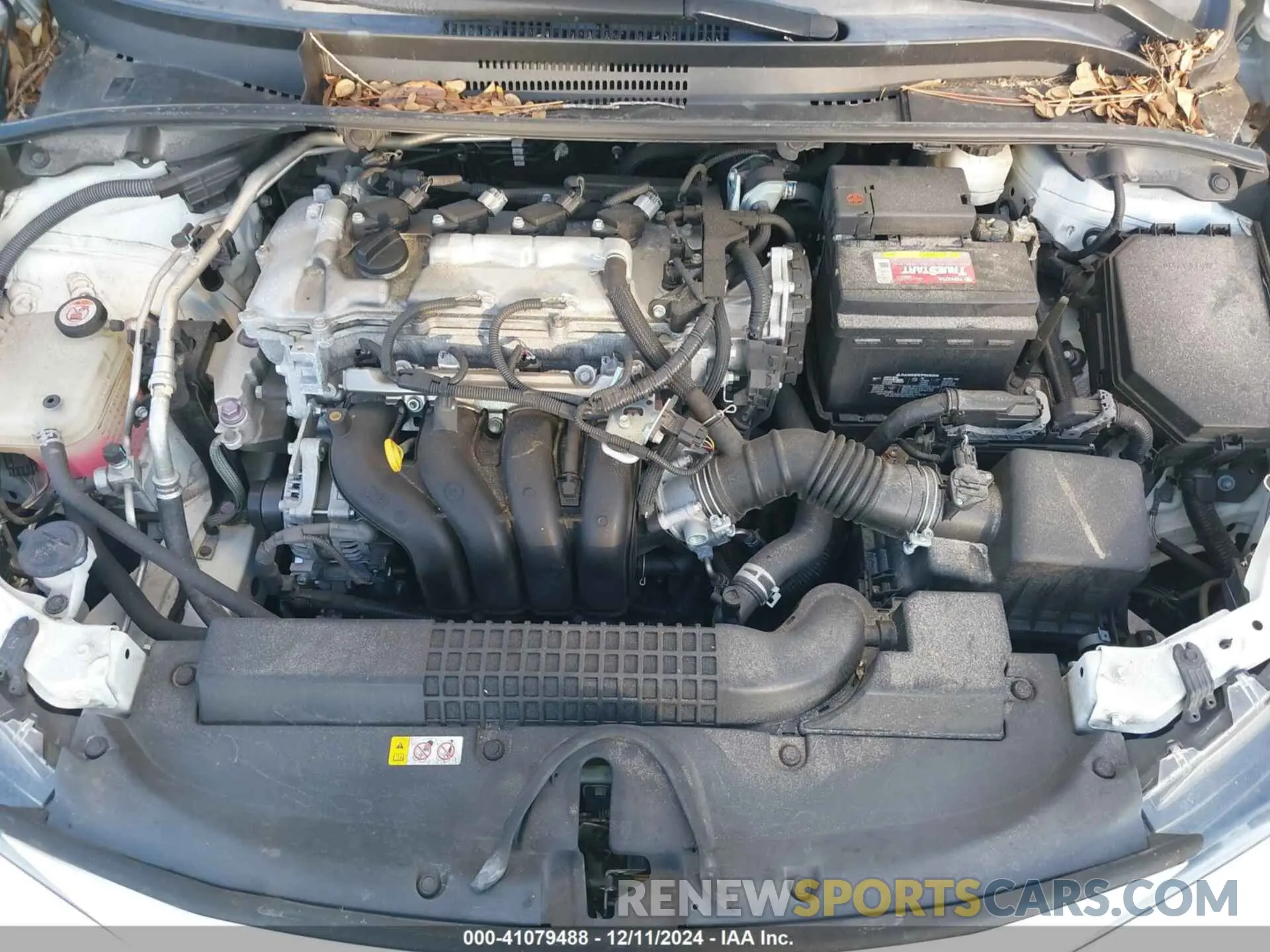 10 fotografías del automóvil dañado 5YFEPRAEXLP099873 TOYOTA COROLLA 2020