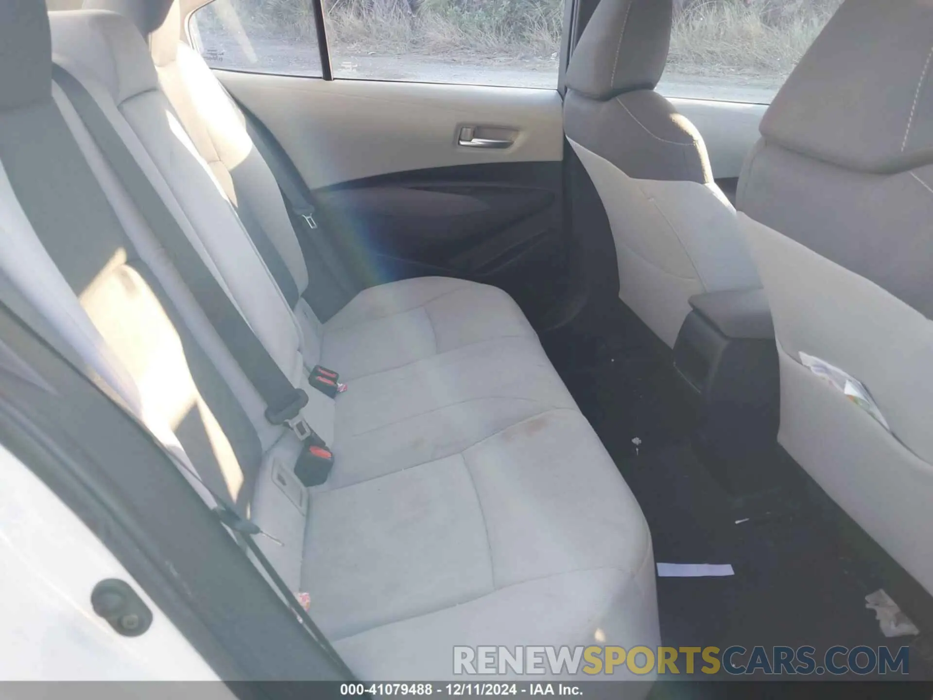 8 fotografías del automóvil dañado 5YFEPRAEXLP099873 TOYOTA COROLLA 2020