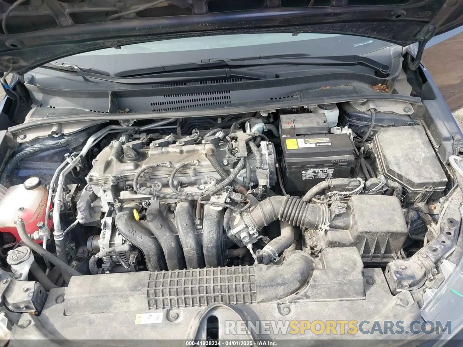 10 fotografías del automóvil dañado 5YFEPRAEXLP103873 TOYOTA COROLLA 2020